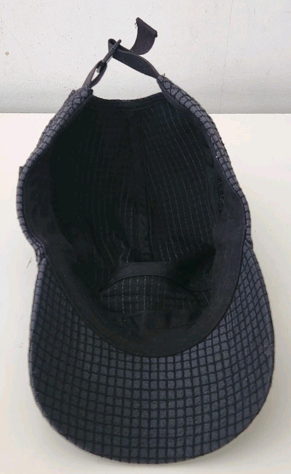 SS22 Supreme Denim Ripstop Camp Cap Black Hat Flap Patch Pocket