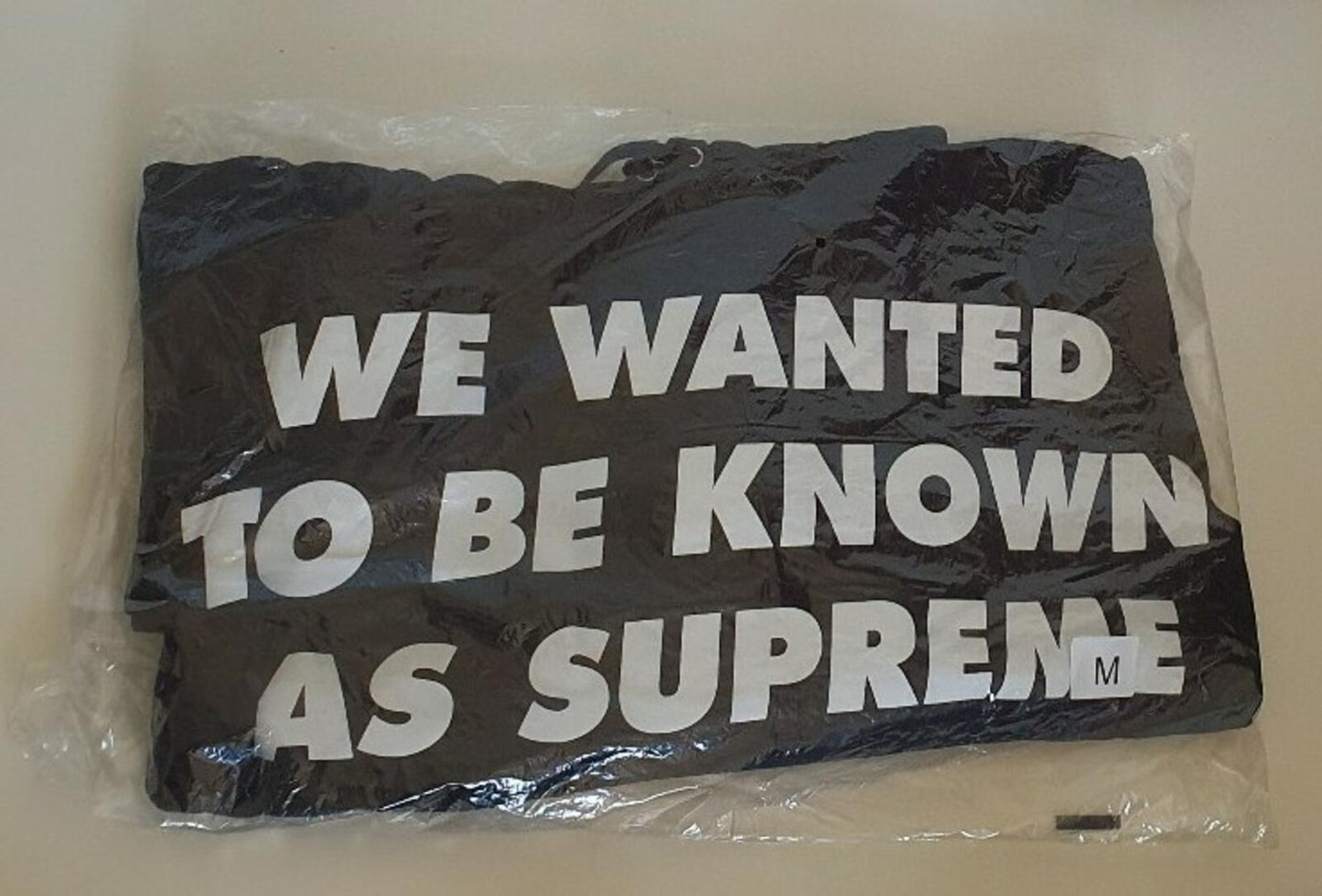 SS20 Supreme  Known As Hooded Sweatshirt Black Size M