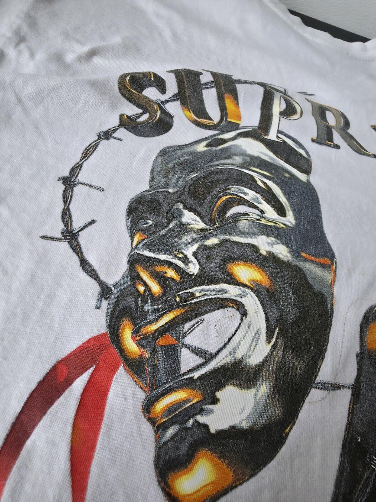 SS20 Supreme Laugh Now Camiseta Blanca Talla XL