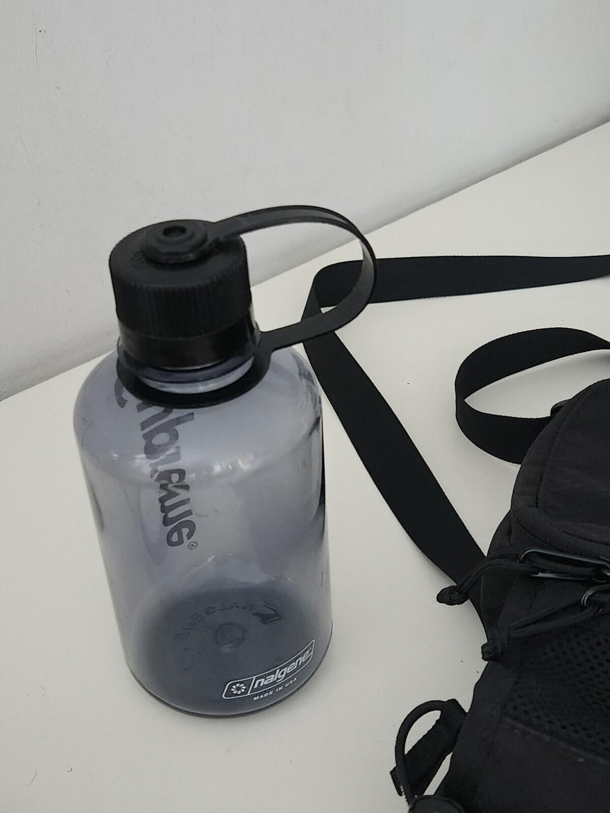SS22 Supreme Side Bag Black Water Resistant