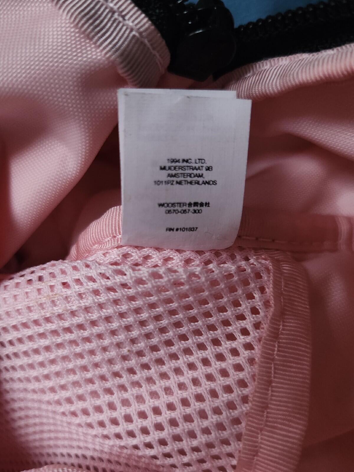 SS22 Supreme Side Bag Shoulder Pink Cordura Water resistant