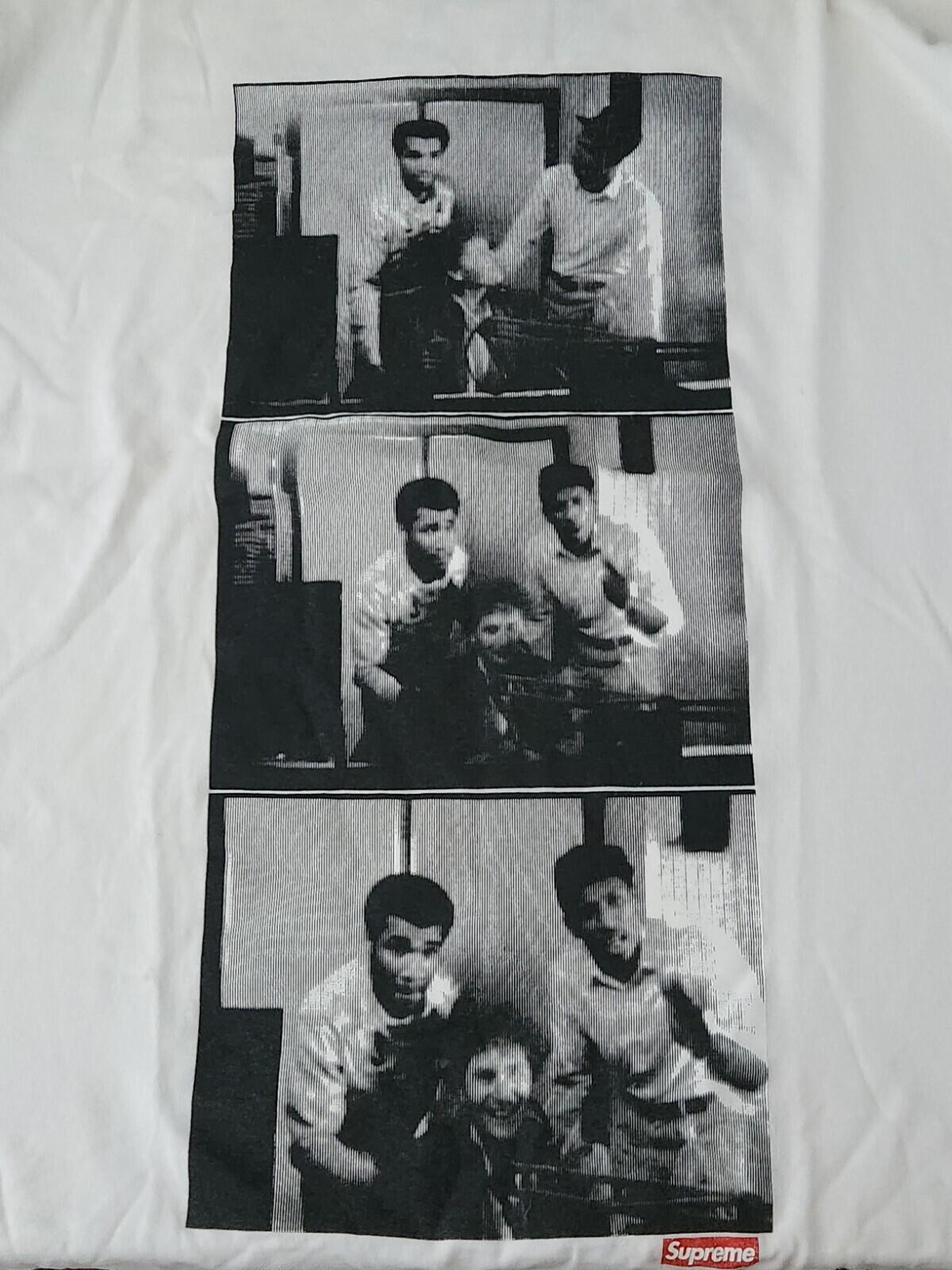 SS09 Supreme x Malcolm McLaren World Famous Tee White T-Shirt L Large Vintage