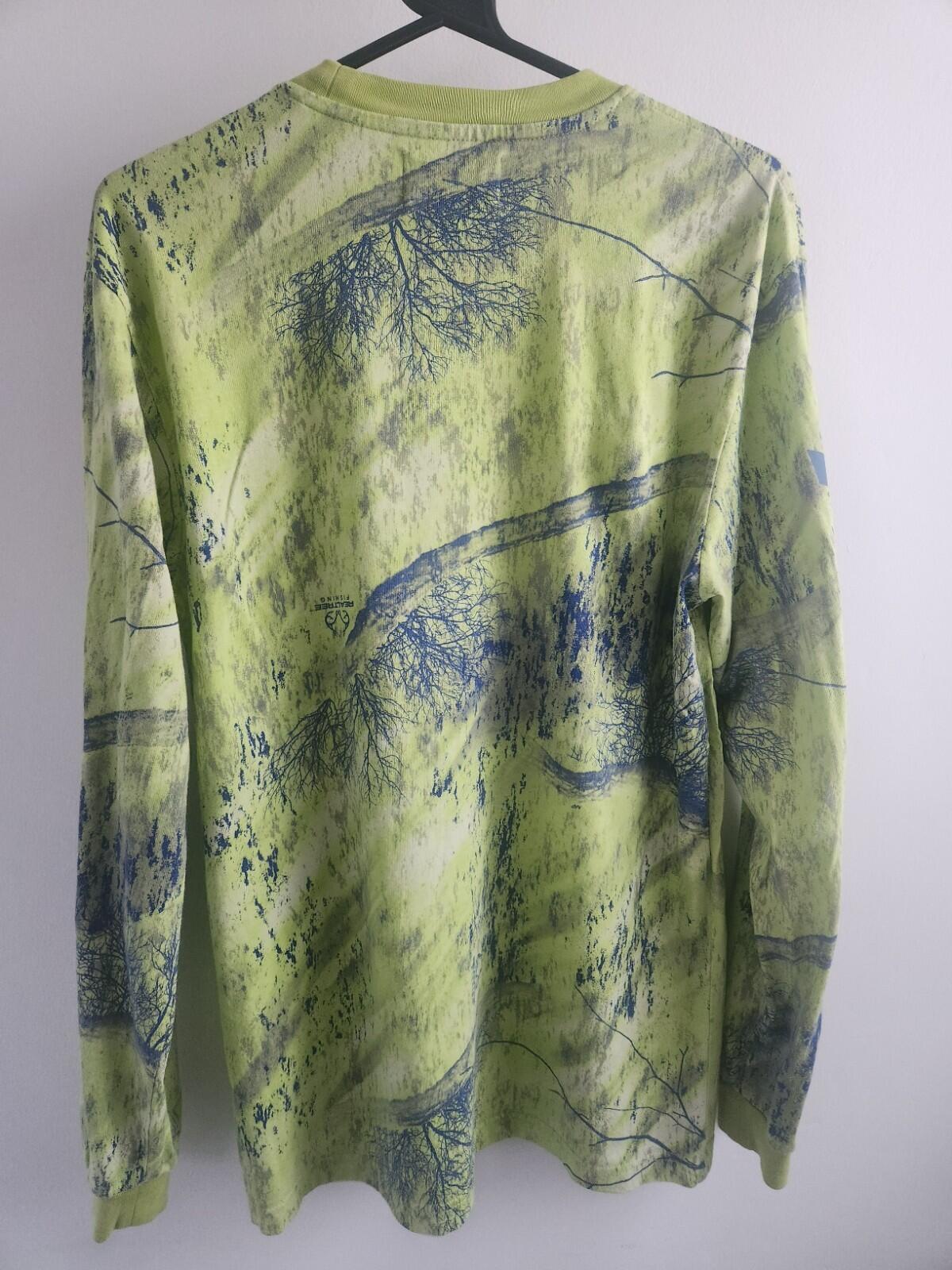 SS19 Palace Realtree Fishing Long Sleeve T-shirt Green Tee Top Size M Medium