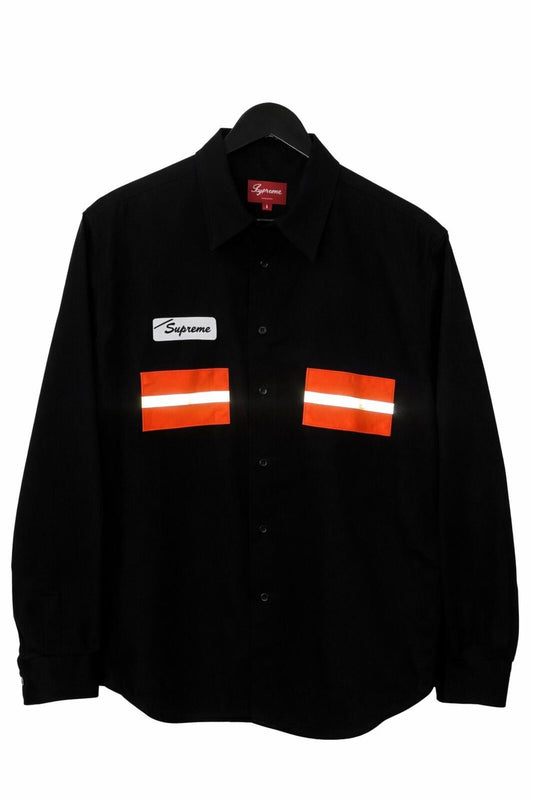 Camisa de trabajo Hi-Vis Supreme FW14 negra talla M