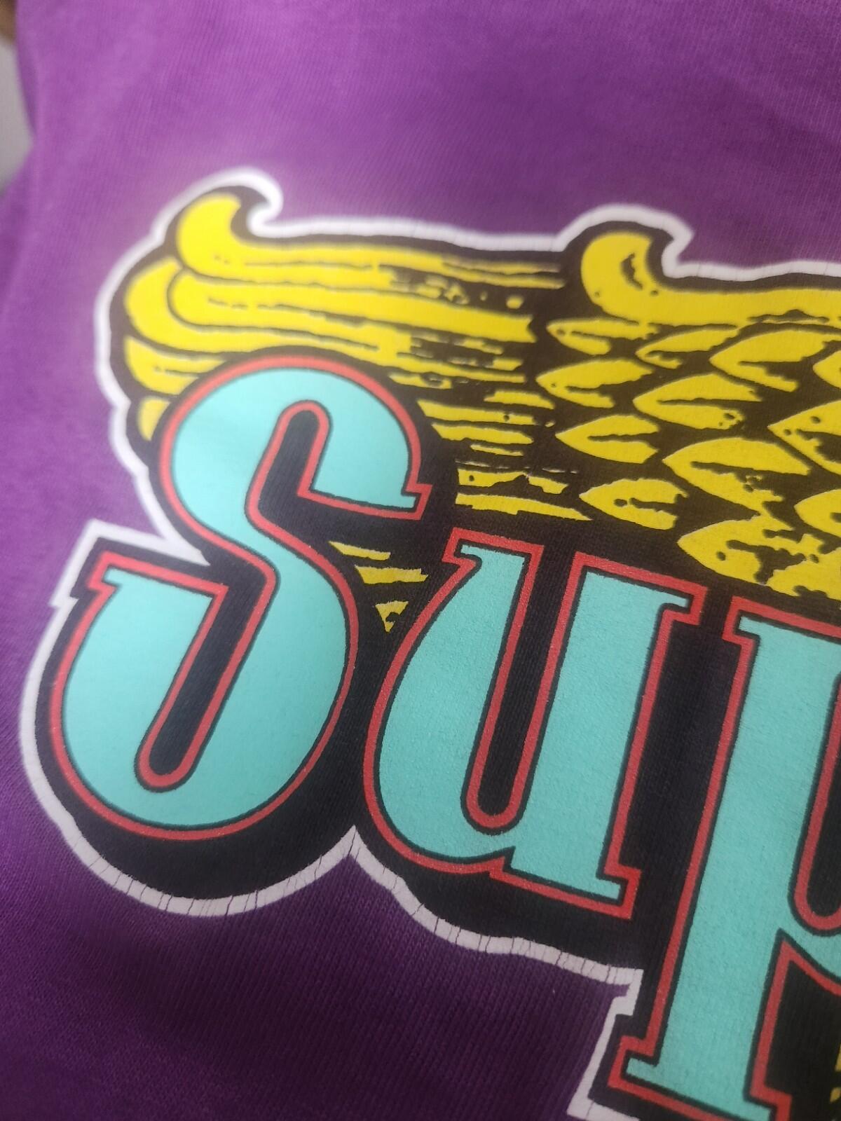 SS12 Supreme Celeste Tee Purple Size L