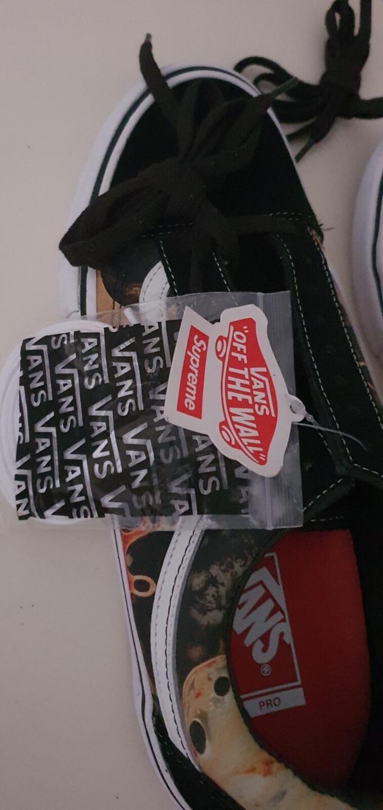 FW17 Supreme Vans Old Andres Serano Skool Blood and Semen II UK 10 US 11 EU 44.5
