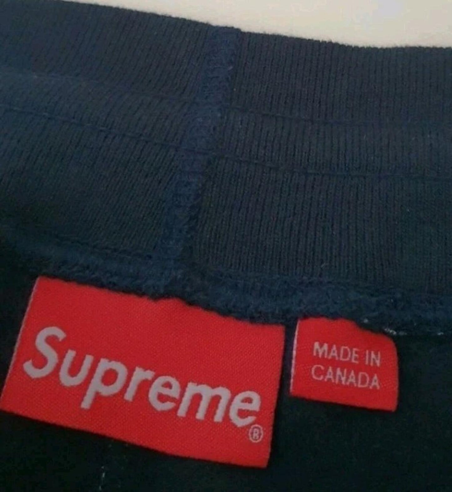 FW14 Supreme *uck Em! Navy hooded sweatshirt + shorts size M medium S small Set