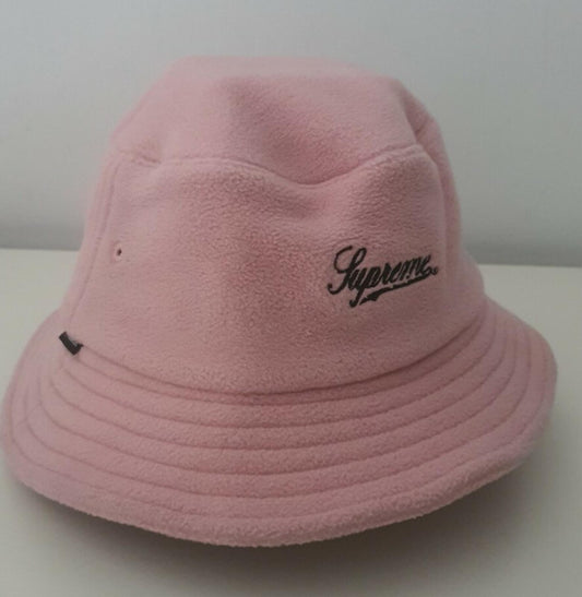 FW17 Supreme crusher size M / L pink bucket hat Medium / Large Made In USA