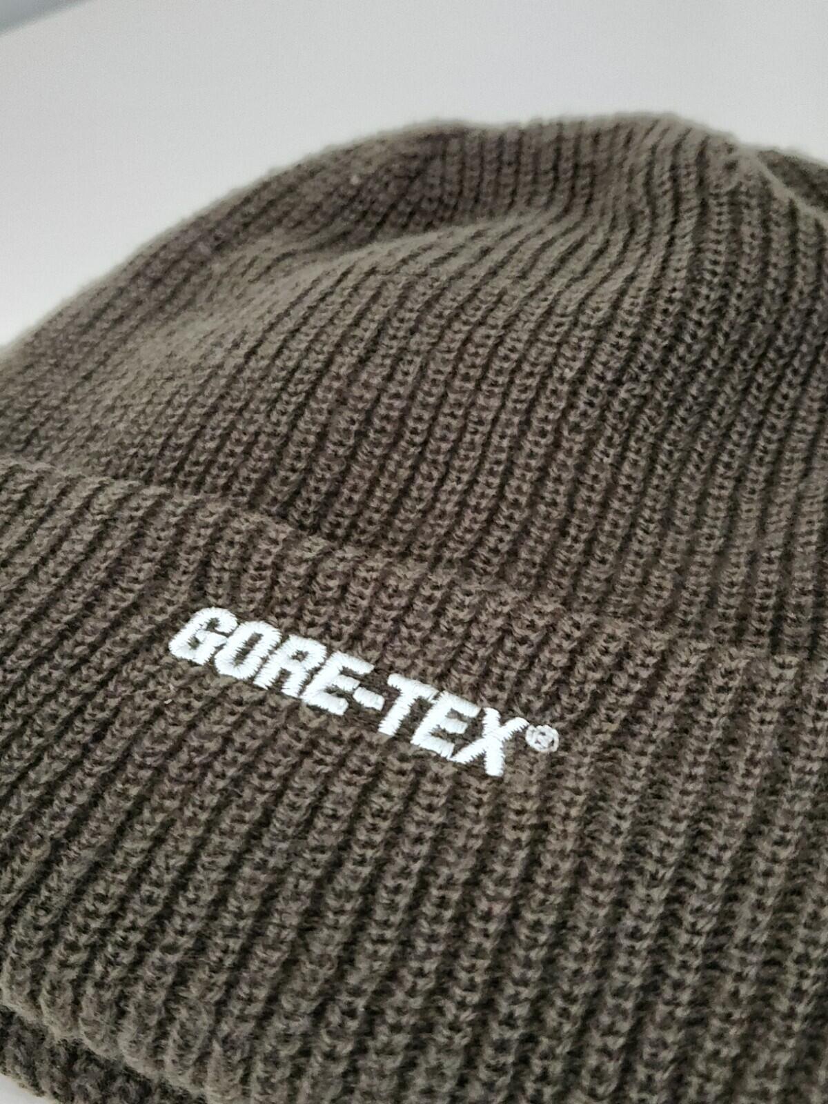 FW18 Supreme GORE-TEX Beanie Olive Waterproof Hat Small Box Logo