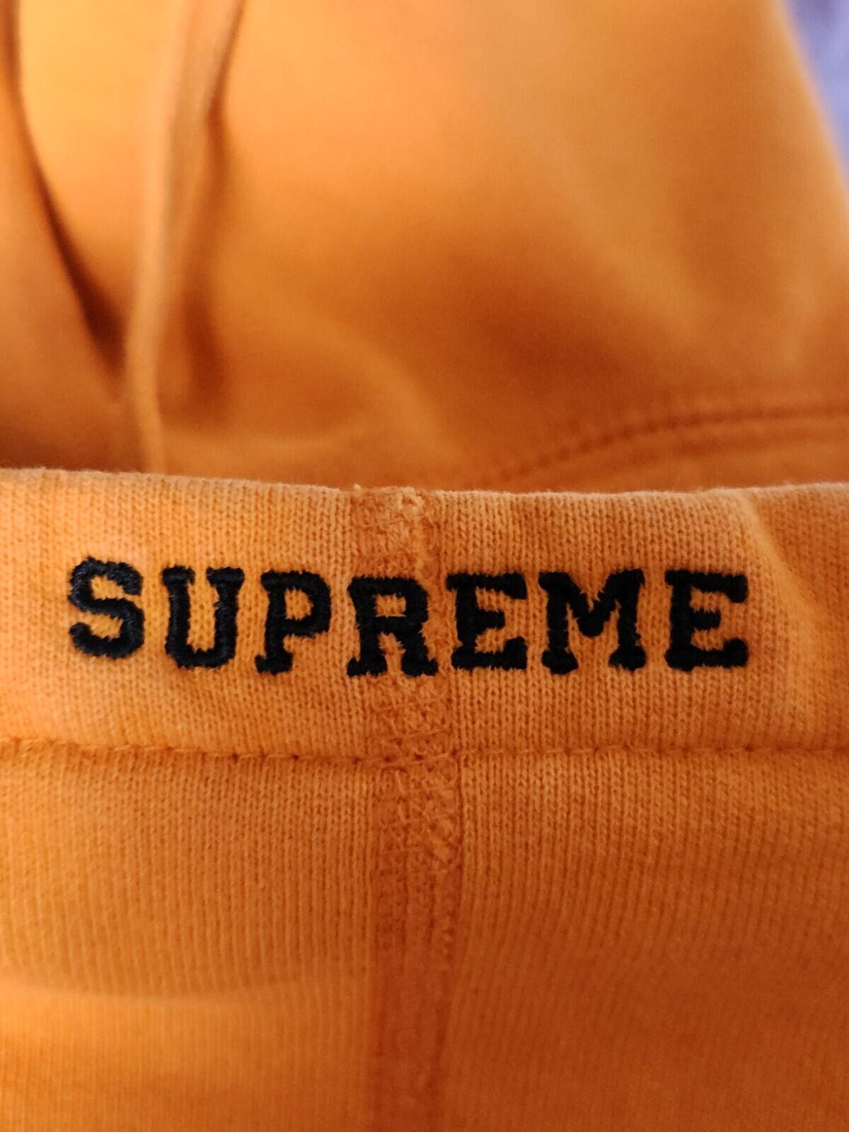 SS17 Supreme x Playboy Hooded Sweatshirt Größe M Medium Hoodie orange