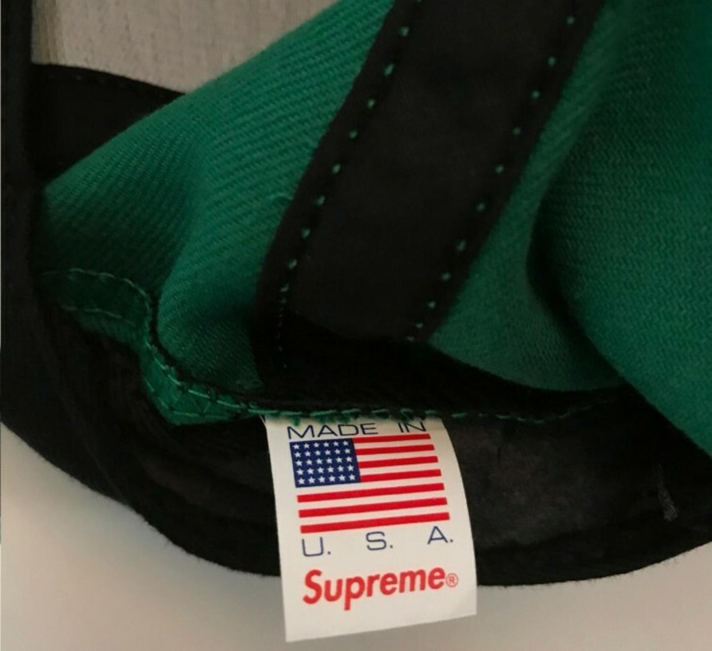 FW12 Supreme Starter Xodus green 5-panel hat cap Very Rare 2012