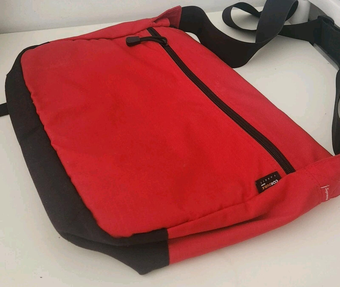 FW14 Supreme Hi Vis Bandolera Roja