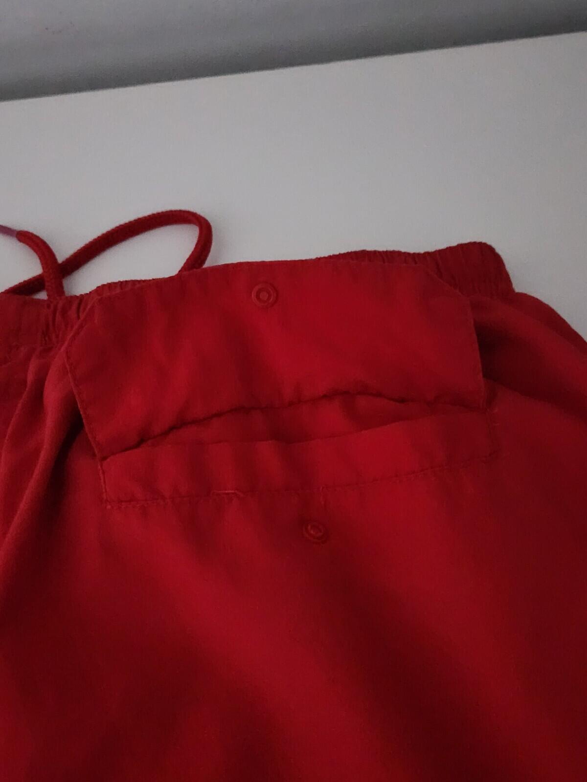 SS20 Supreme Nylon Water Short Red Size S