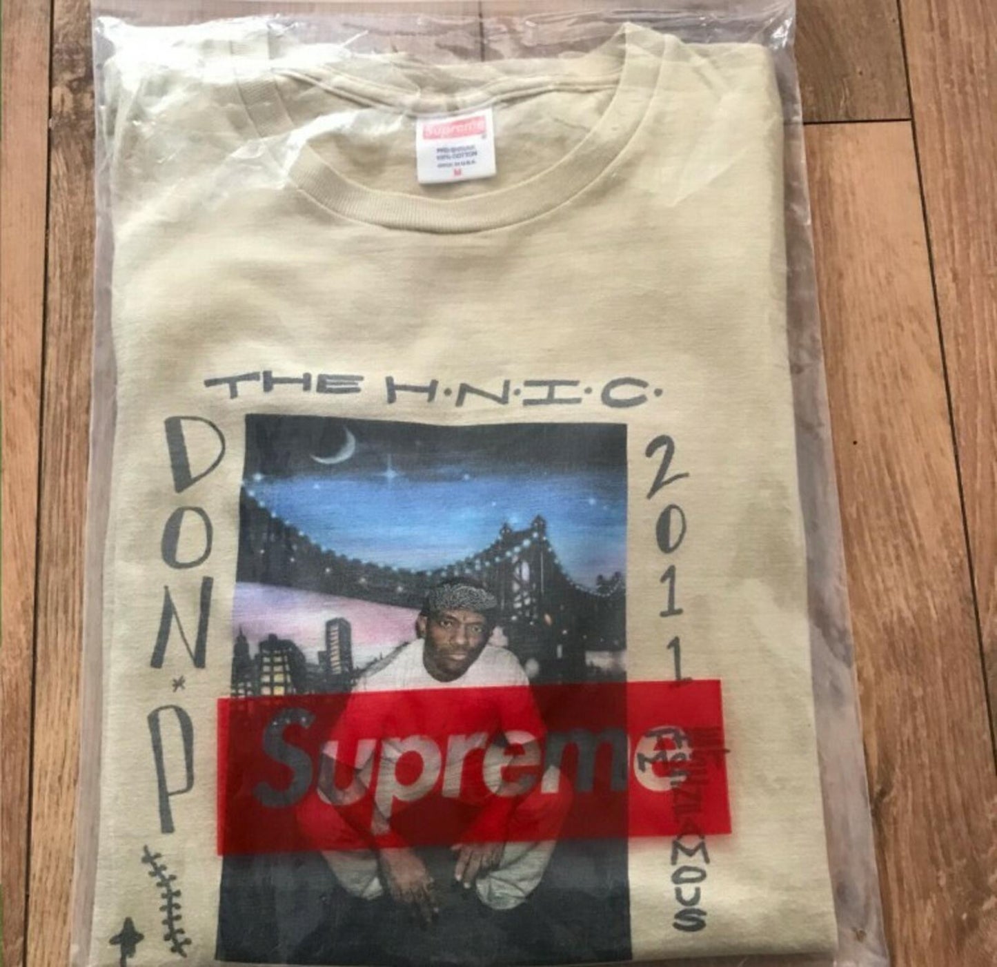 SS11 Supreme Mobb Deep Prodigy Photo Tee Sand Size M