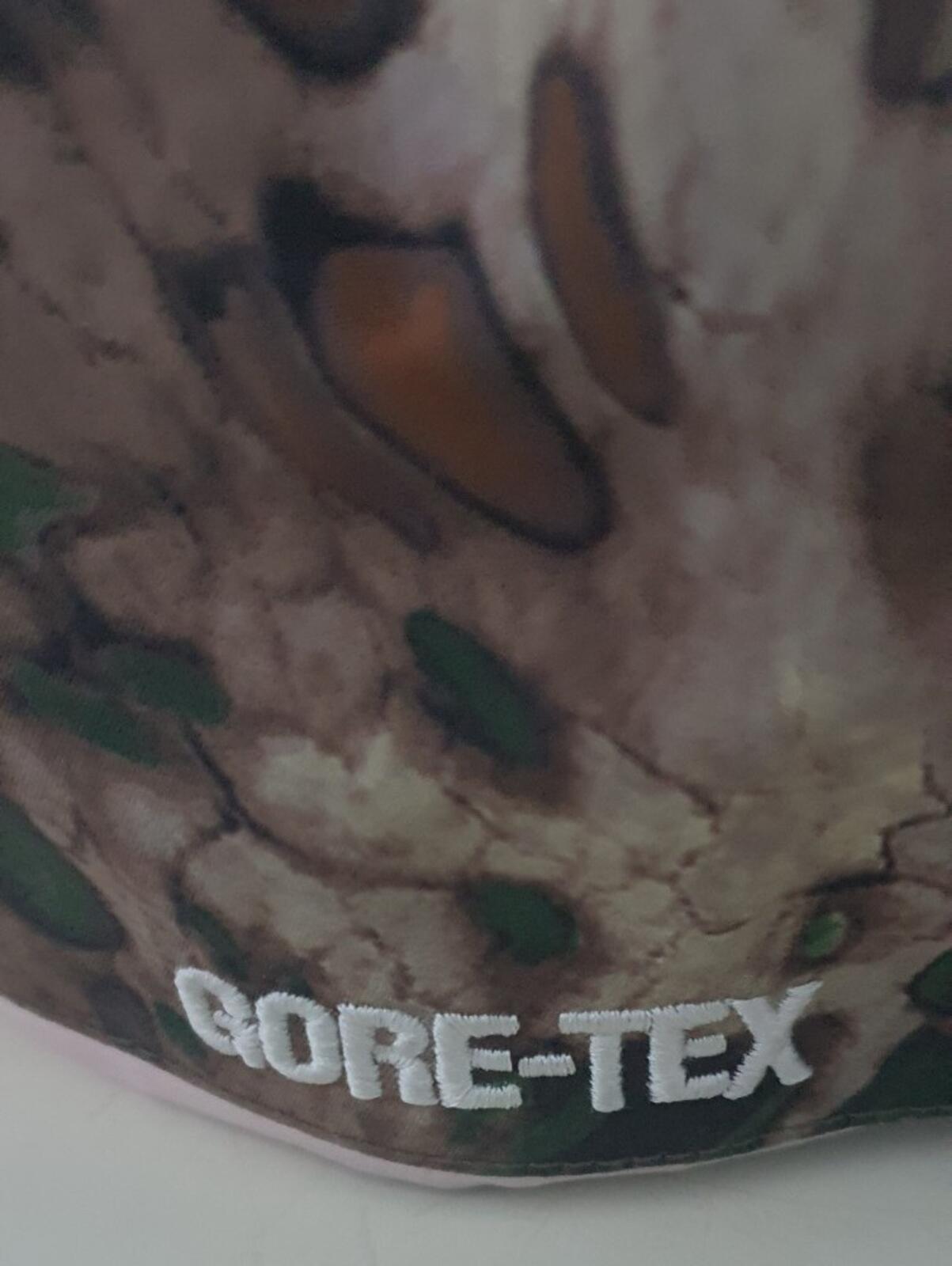 SS22 Supreme GORE-TEX Paclite camp cap hat waterproof box logo brown prym1 camo