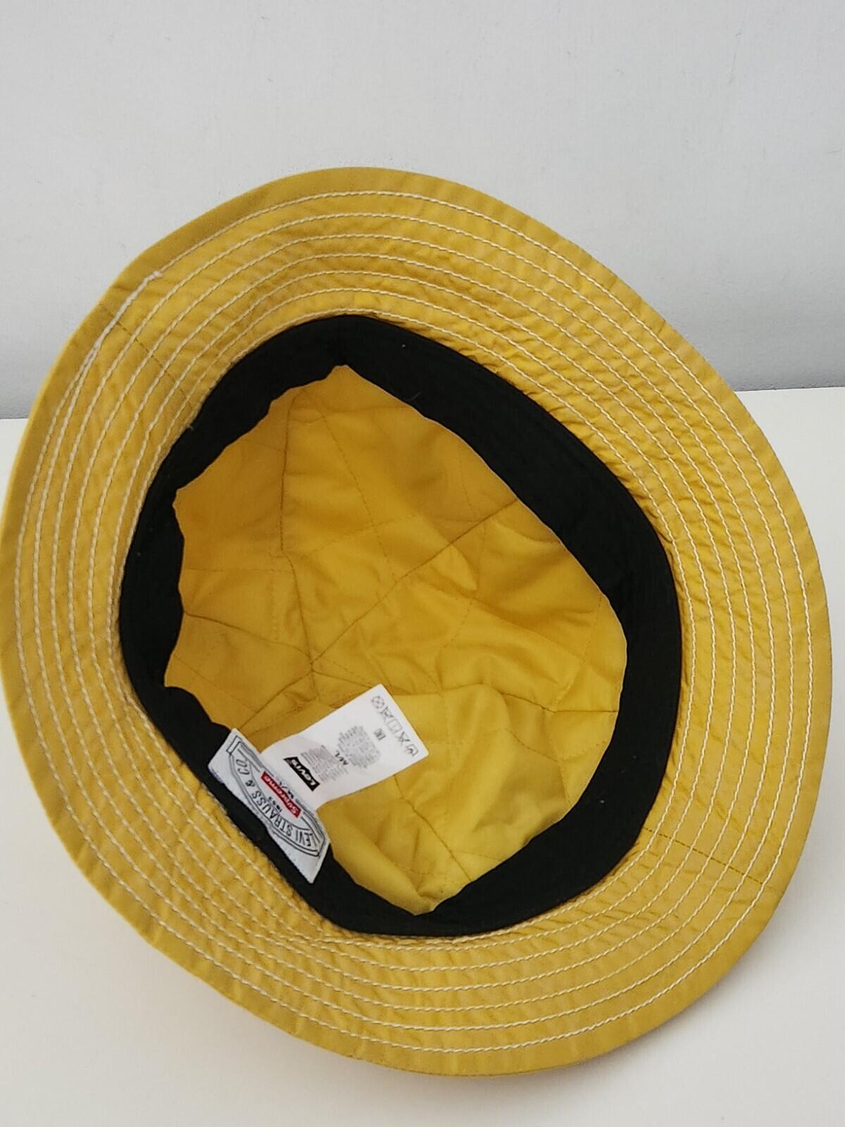 FW19 Supreme x LEVI'S Nylon Bell Hat crusher Yellow bucket M / L Medium / Large