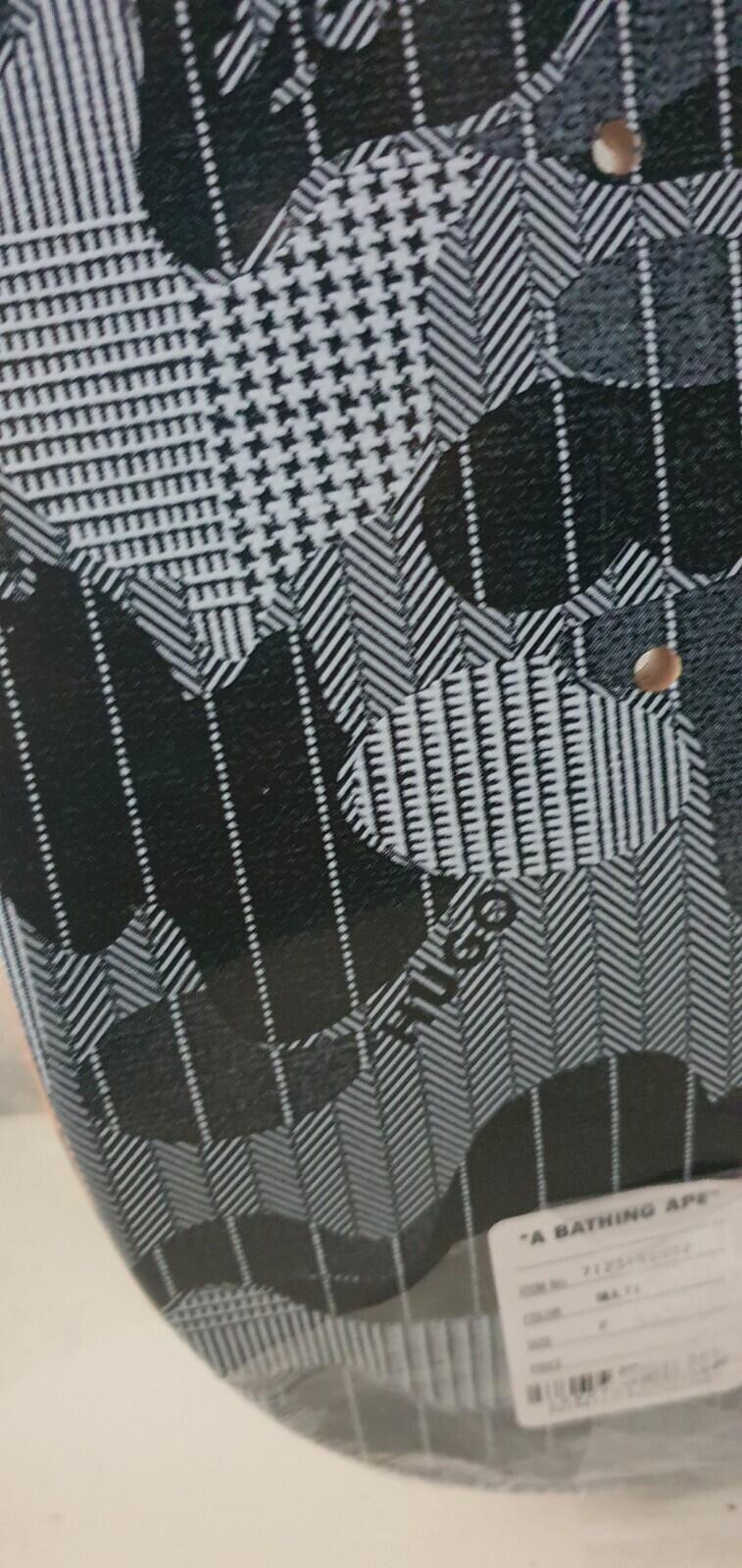 Hugo x Mr. BATHING APE Skateboard BAPE skate deck L 80cm X W 20.5cm RRP £129