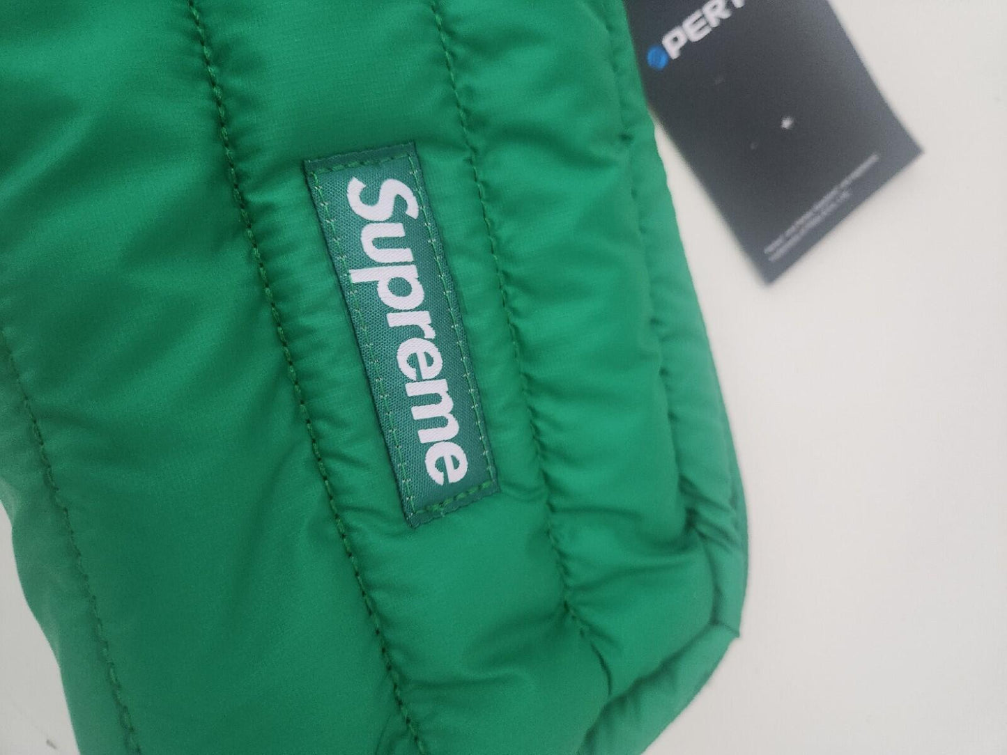 FW22 Supreme puffer pouch water resistant utility bag 1.5L