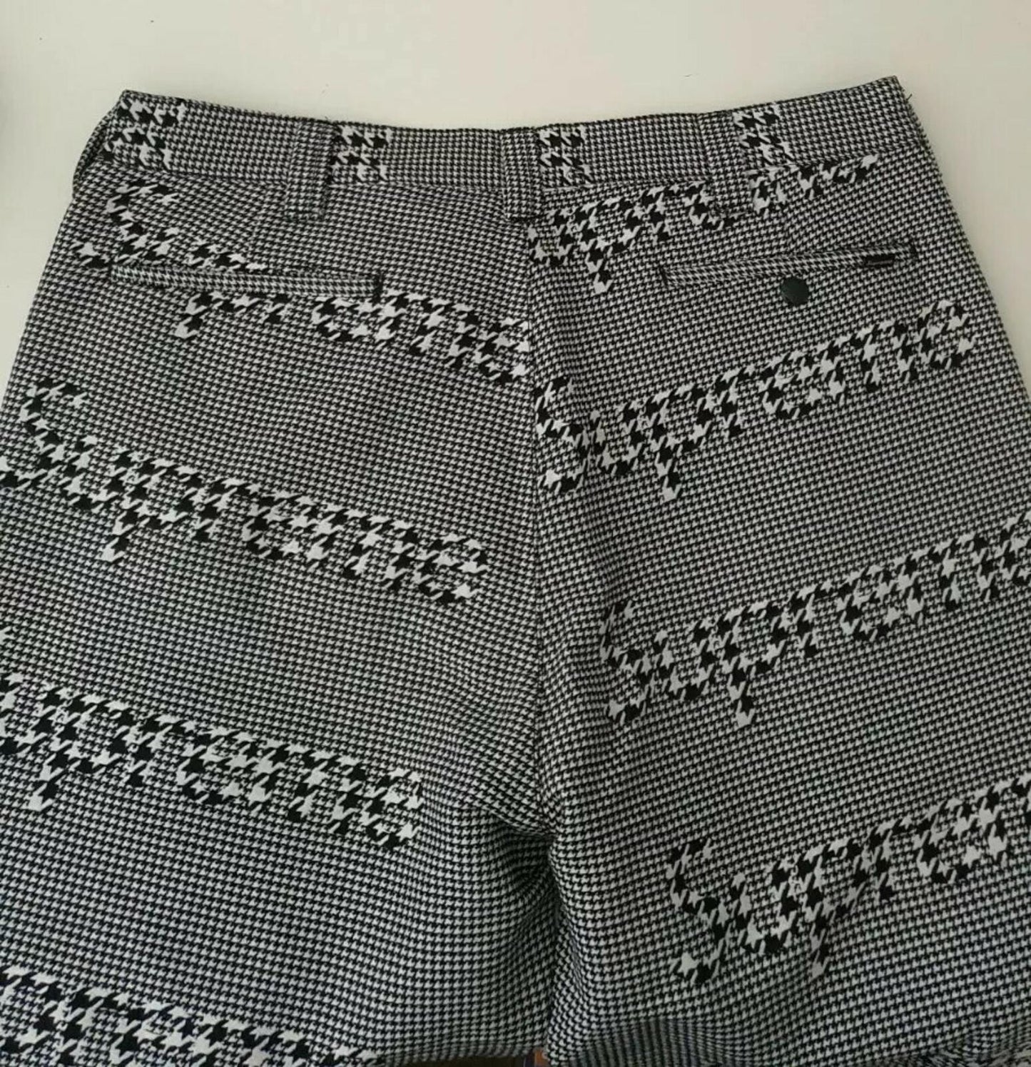 FW20 Supreme Black Houndstooth Work Pant Size 30 W30 L30