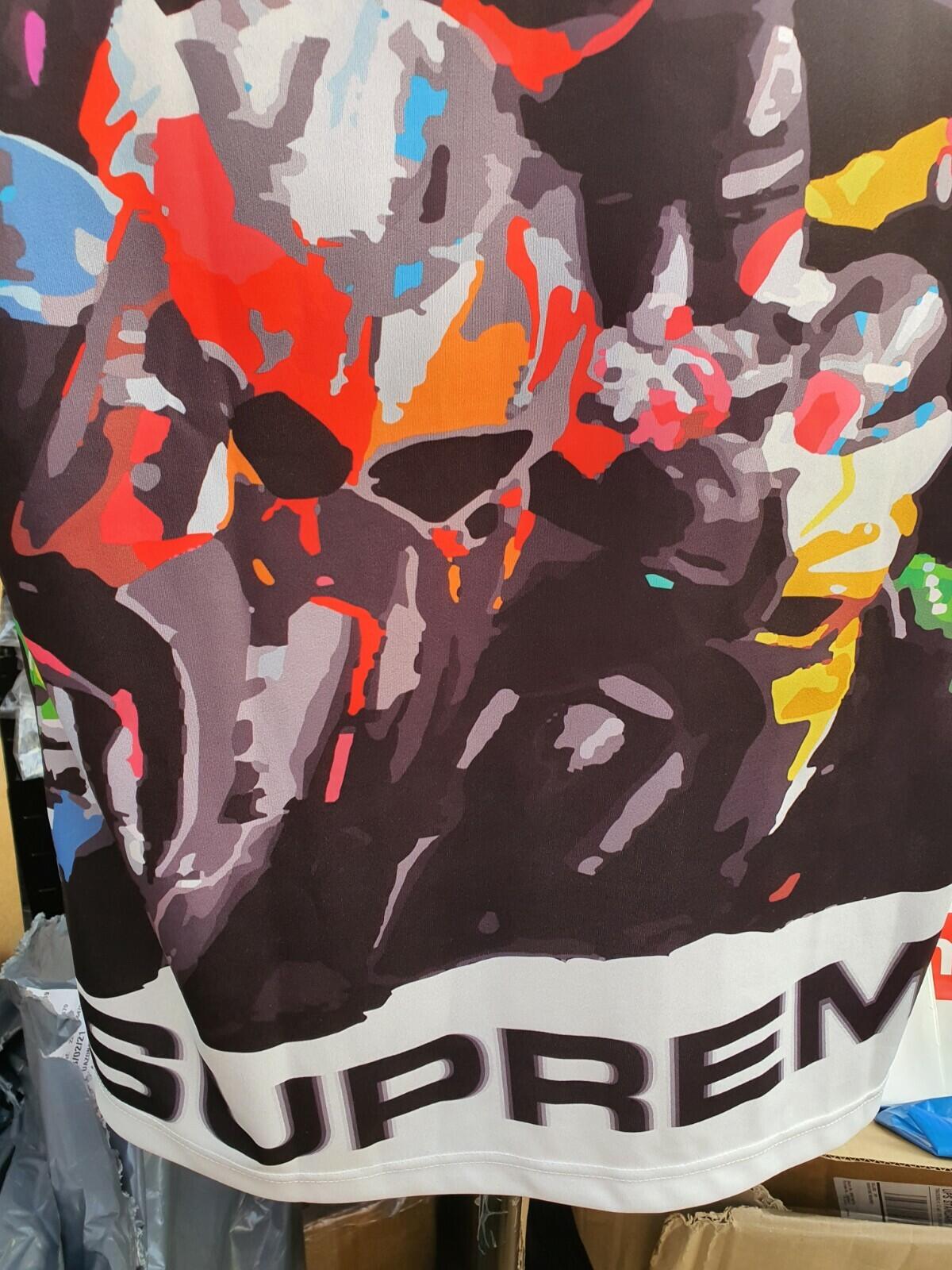 SS20 Supreme Racing Soccer Jersey Multicolour Size M