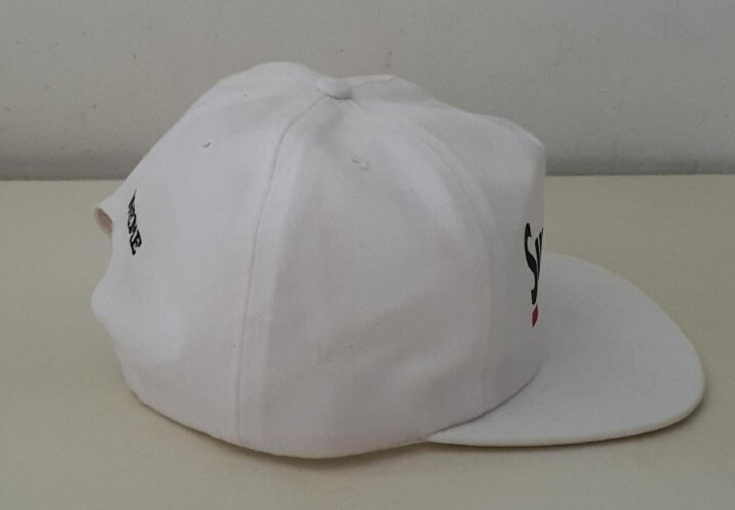 SS20 Supreme Underline 5-panel Cap White