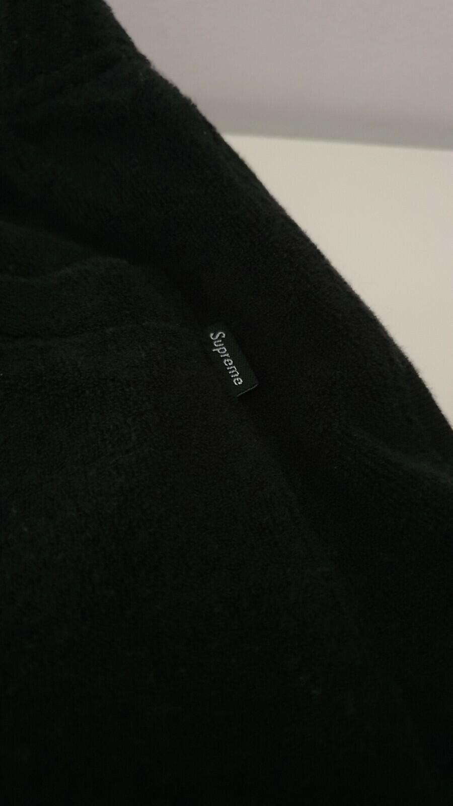 SS20 Supreme Terry Short size S small shorts black Jacquard logo