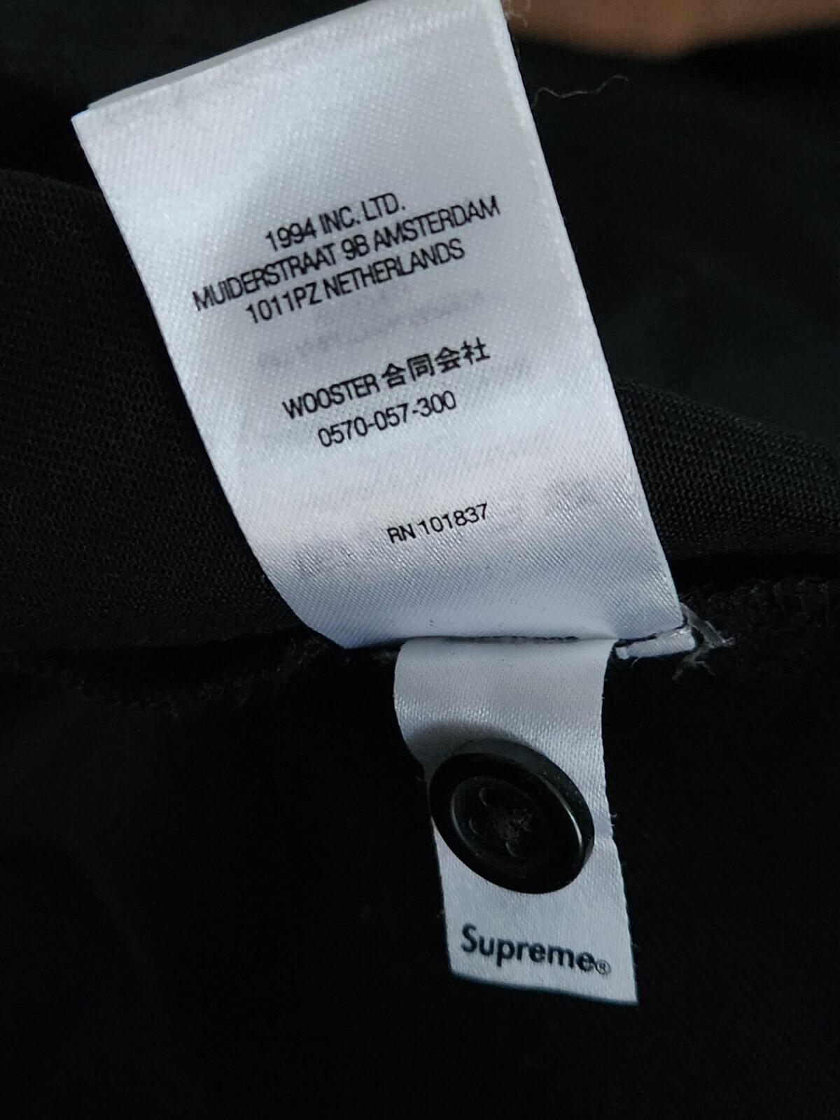 SS22 Supreme F UCK Everything S/S work shirt black size M Medium