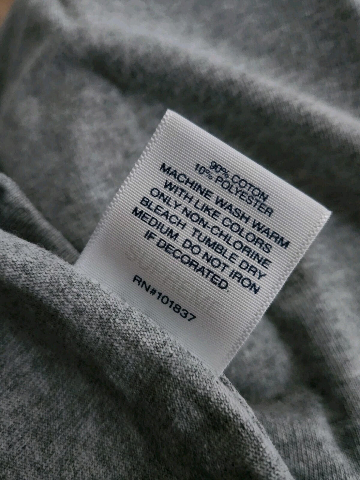 SS20 Supreme Paint Logo Tee Heather Grey Size M