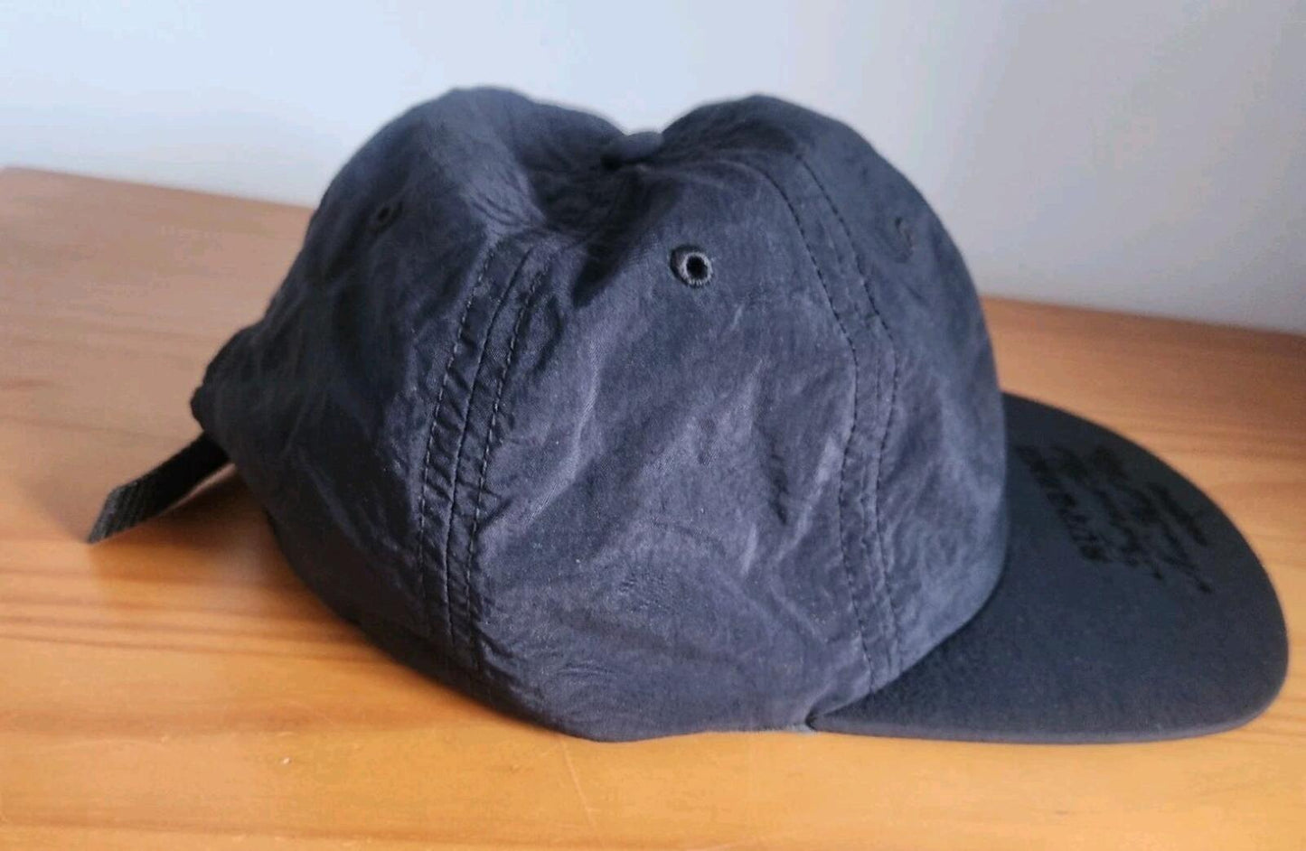 Gorra de 6 paneles de nailon Supreme First And Best SS19 Negra