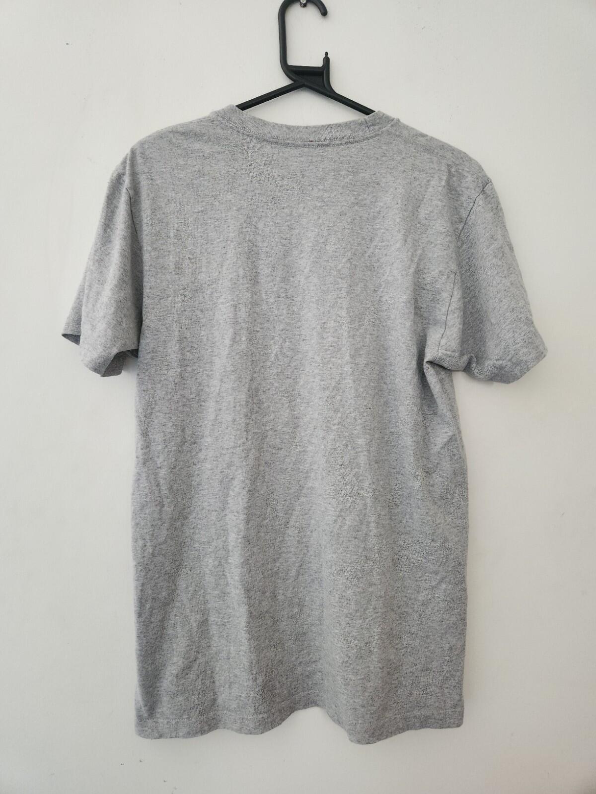 SS17 Supreme Digi tee Heather Grey Size M Medium T-shirt