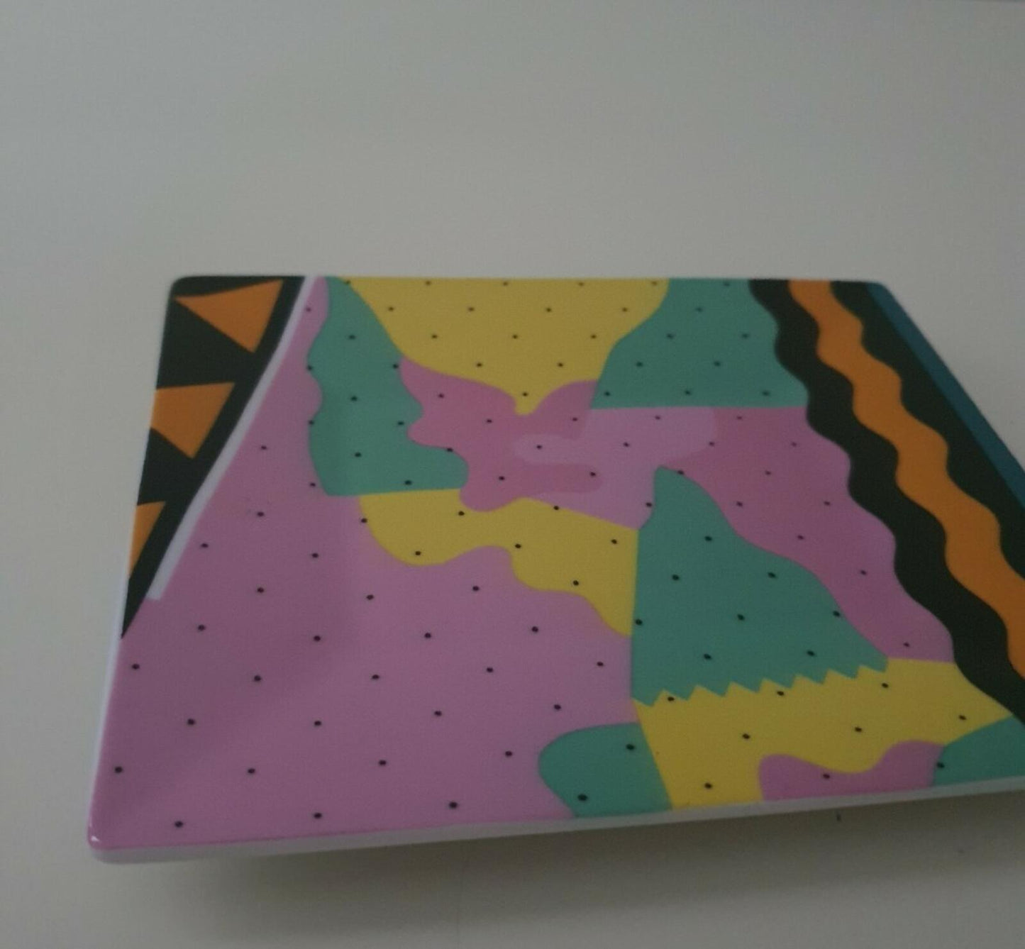 SS16 Supreme A. Mendini Milano small ashtray ceramic Multicolor tray Accessory
