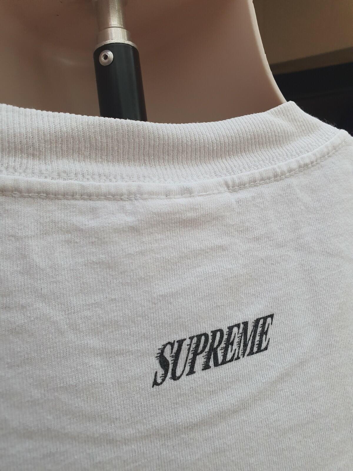 SS08 Supreme Fuc k The Police white Tee size large T-Shirt vintage FTP Very Rare