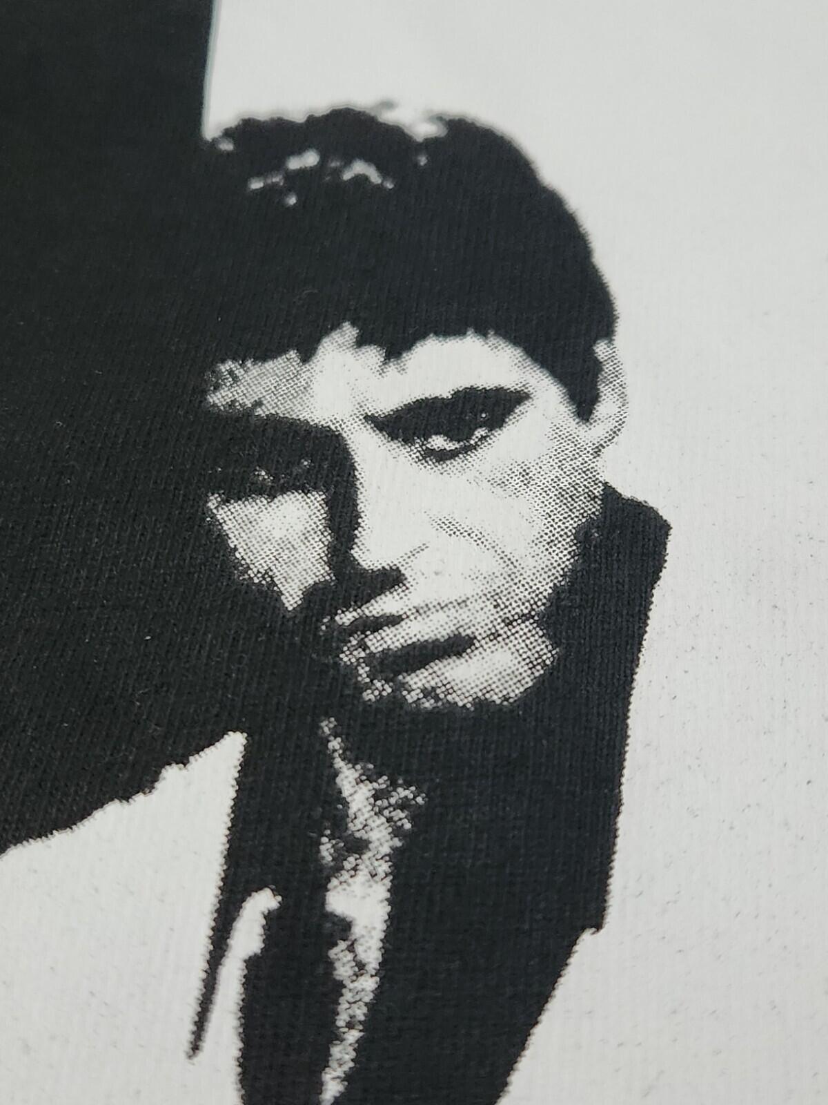 FW17 Supreme x Scarface Split tee Black T-shirt Size S Small ALTERED