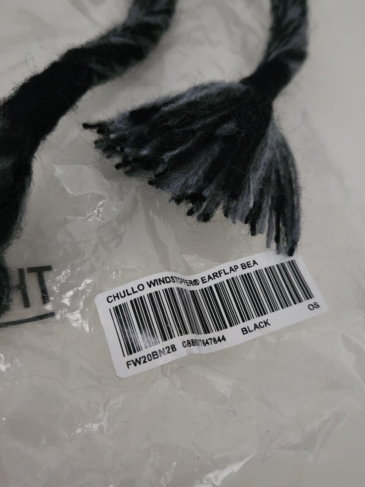 FW20 Supreme Chullo Windstopper Ohrenklappen-Beanie Schwarz GORE-TEX