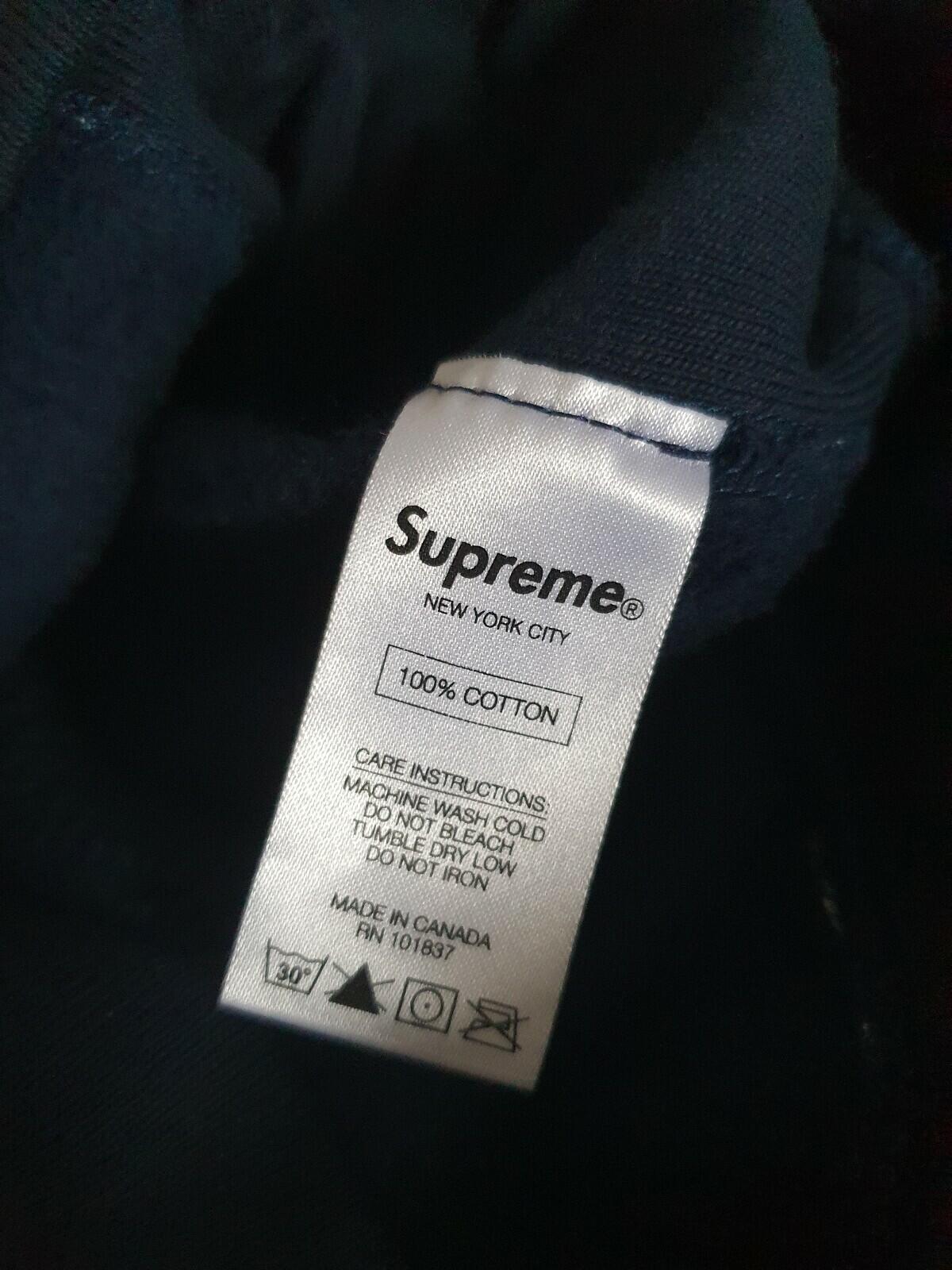 FW14 Supreme *uck Em! Navy hooded sweatshirt + shorts size M medium S small Set