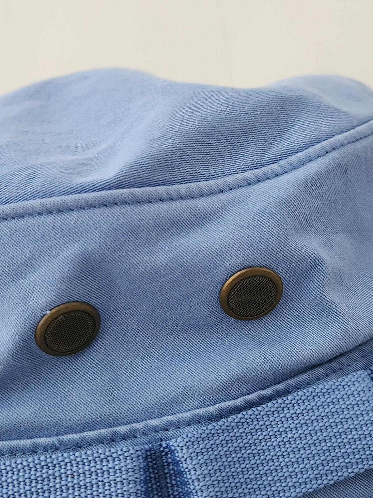 SS22 Supreme Military Boonie Blue Bucket hat M/L Crusher Medium / Large