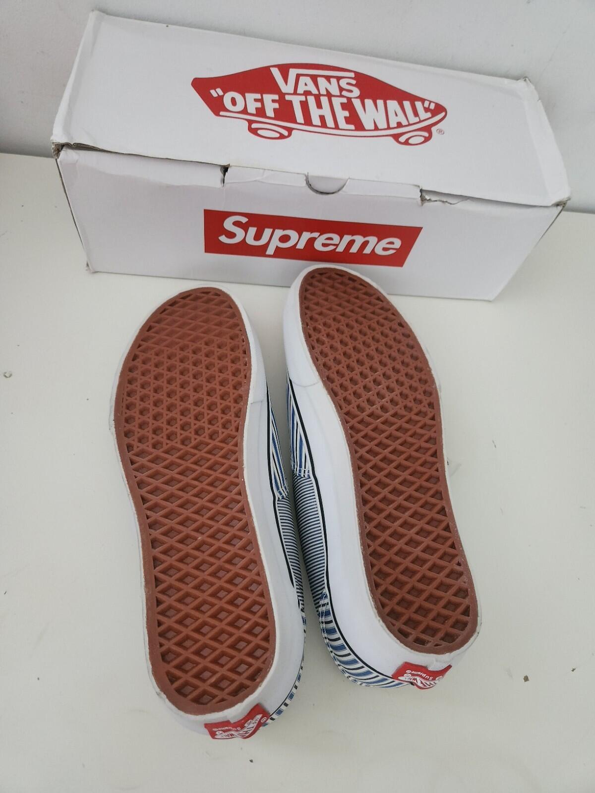 SS12 Supreme x Vans Comme Des Garcons Authentic Pro US 9.5 UK 8.5 EU 42.5 CDG