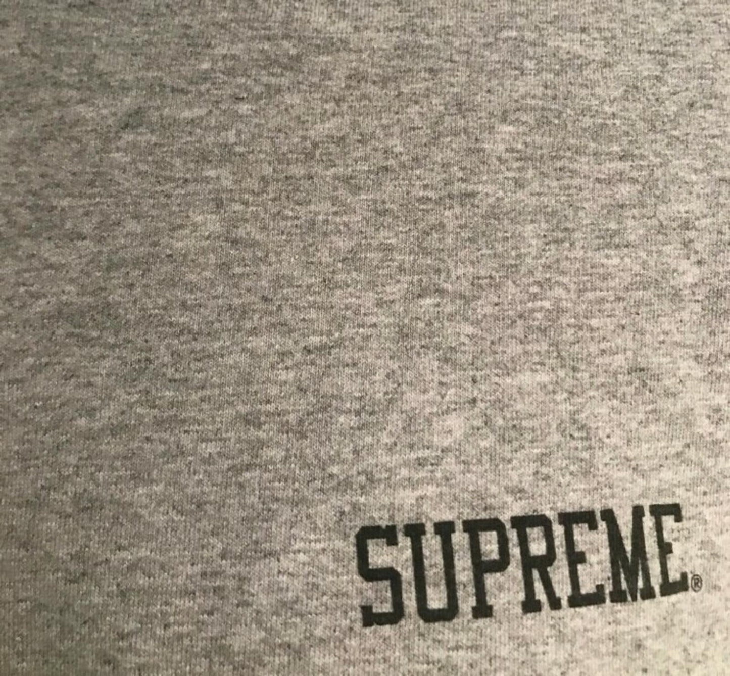FW16 Supreme Araki Orchid L/S Tee Grau Langarm Größe M T-Shirt
