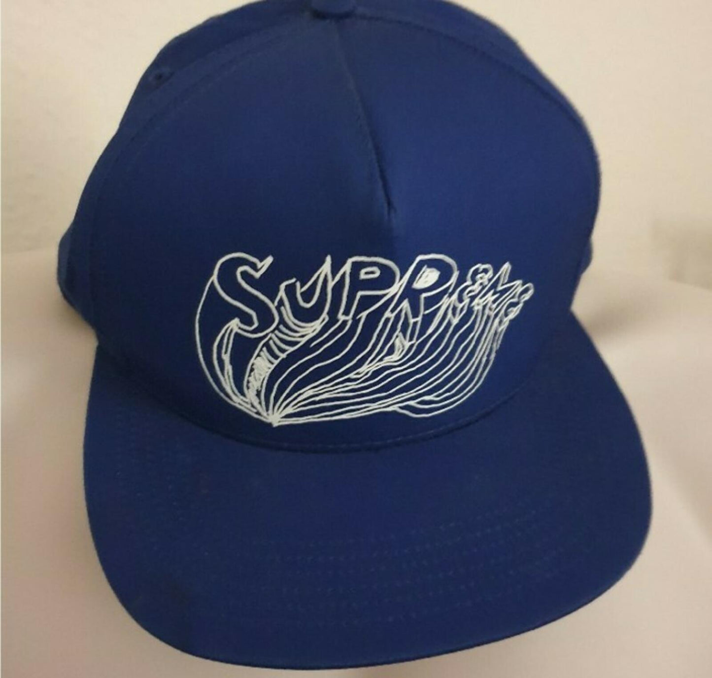SS15 Supreme x Daniel Johnston 5-Panel-Cap Blau