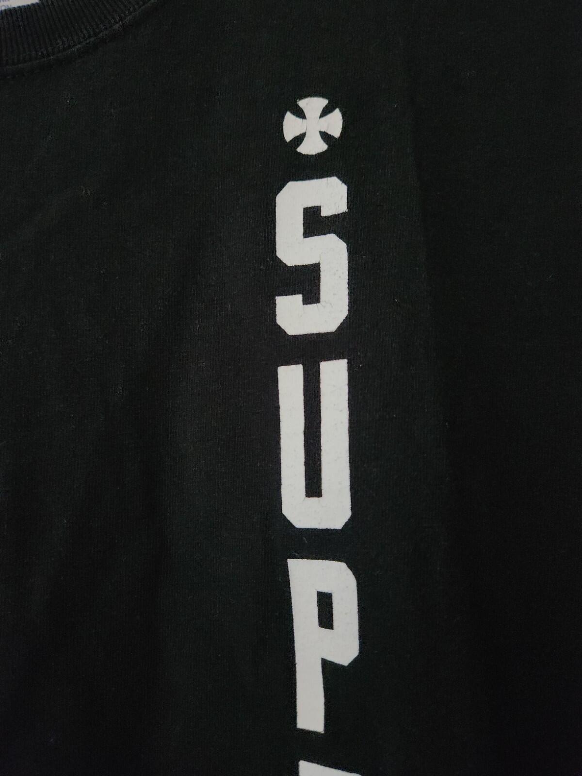 SS12 Supreme Independent L/S Tee M Medium Schwarz Langarm T-Shirt Vintage 2012