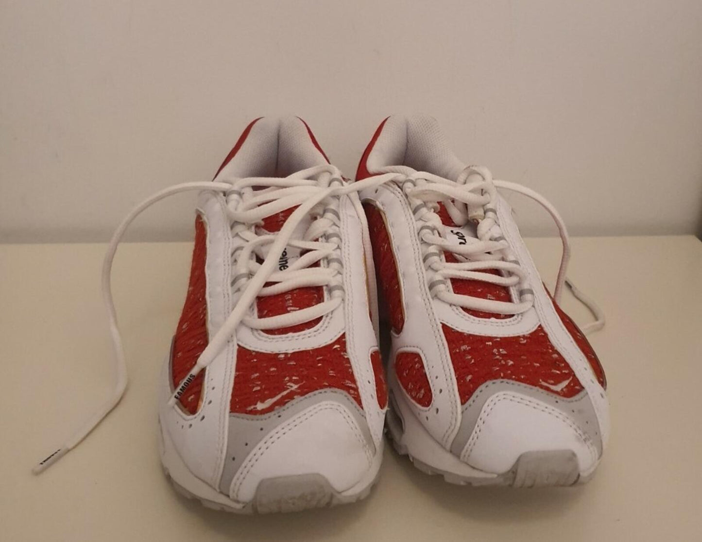 SS19 Supreme x Nike Air Tailwind 4 US 9.5 UK 8.5  EU 43 white lot