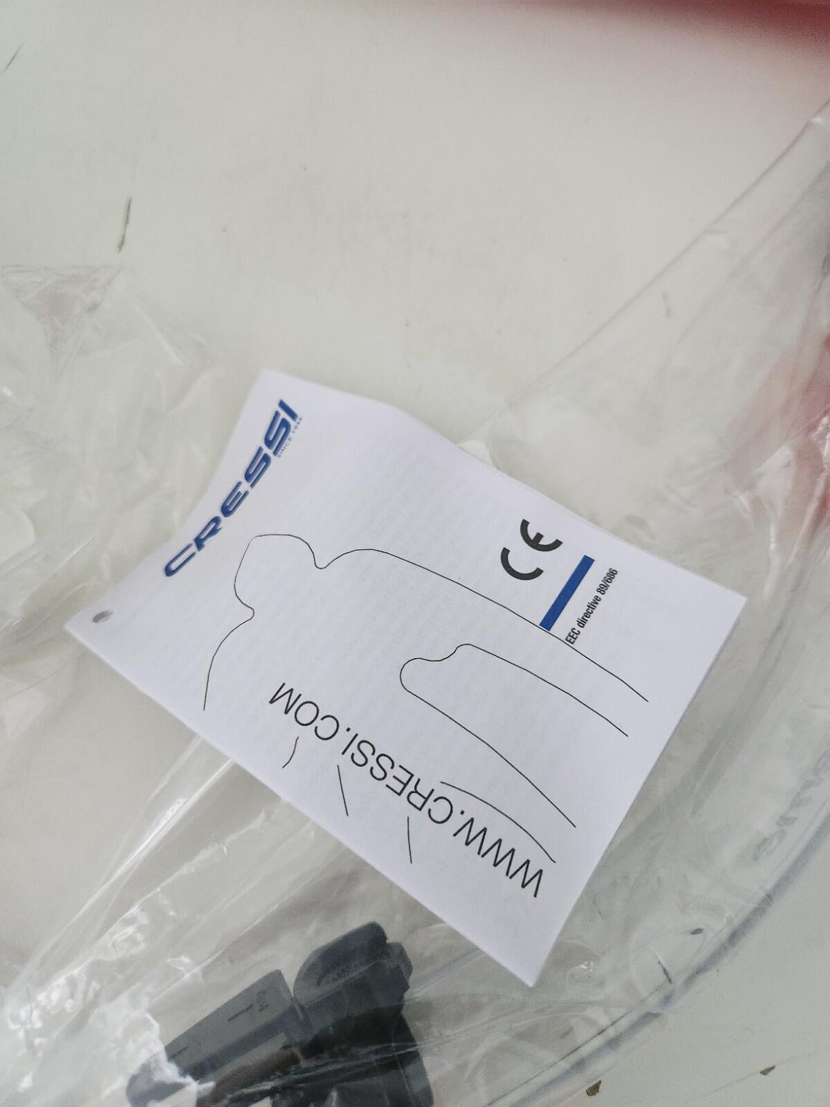 SS19 Supreme x Cressi Snorkel Set Silicone Mask & Snorkel