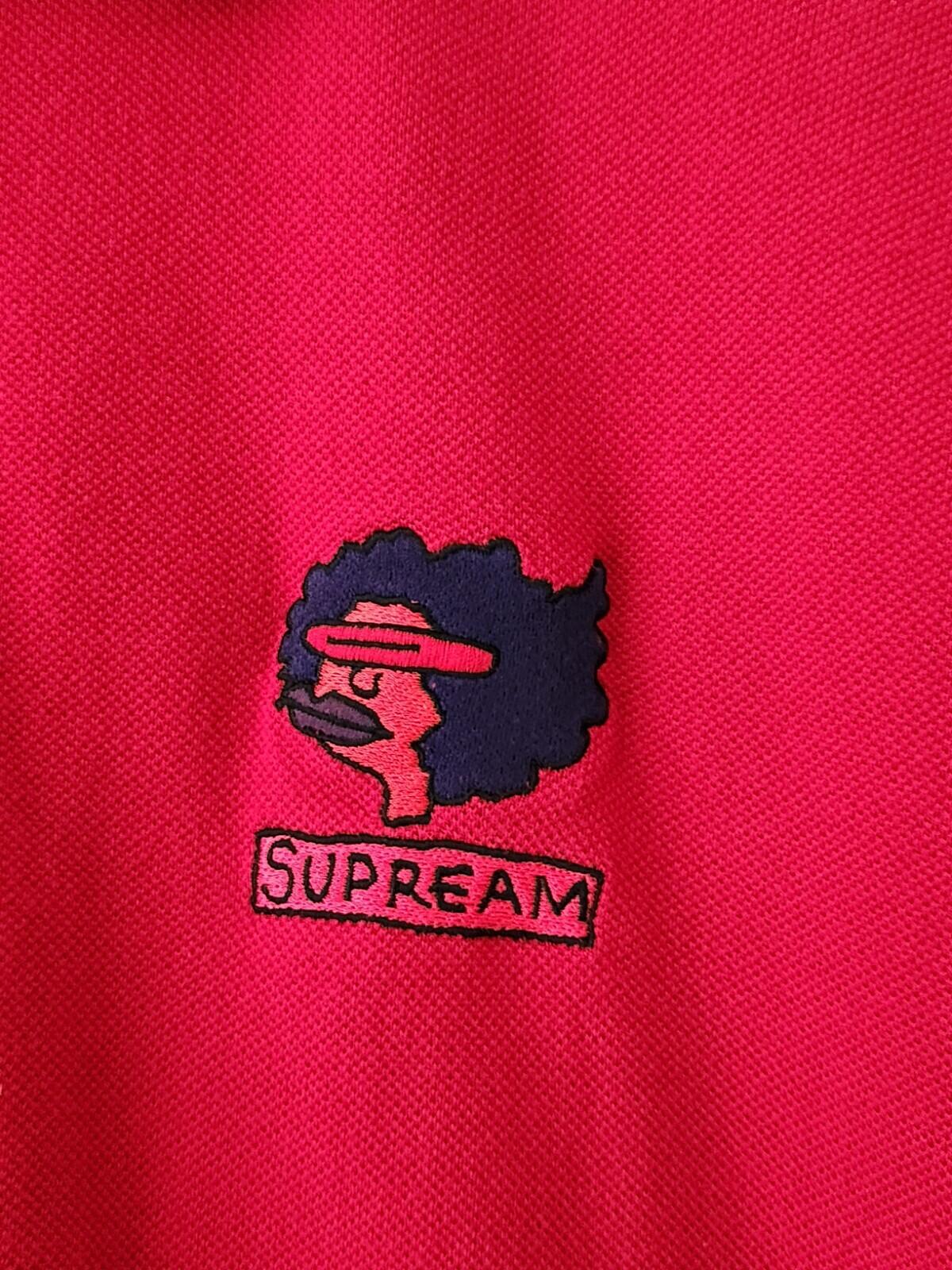 FW17 Supreme Gonz Ramm Shirt DYED IN RED Size M Mark Gonzales