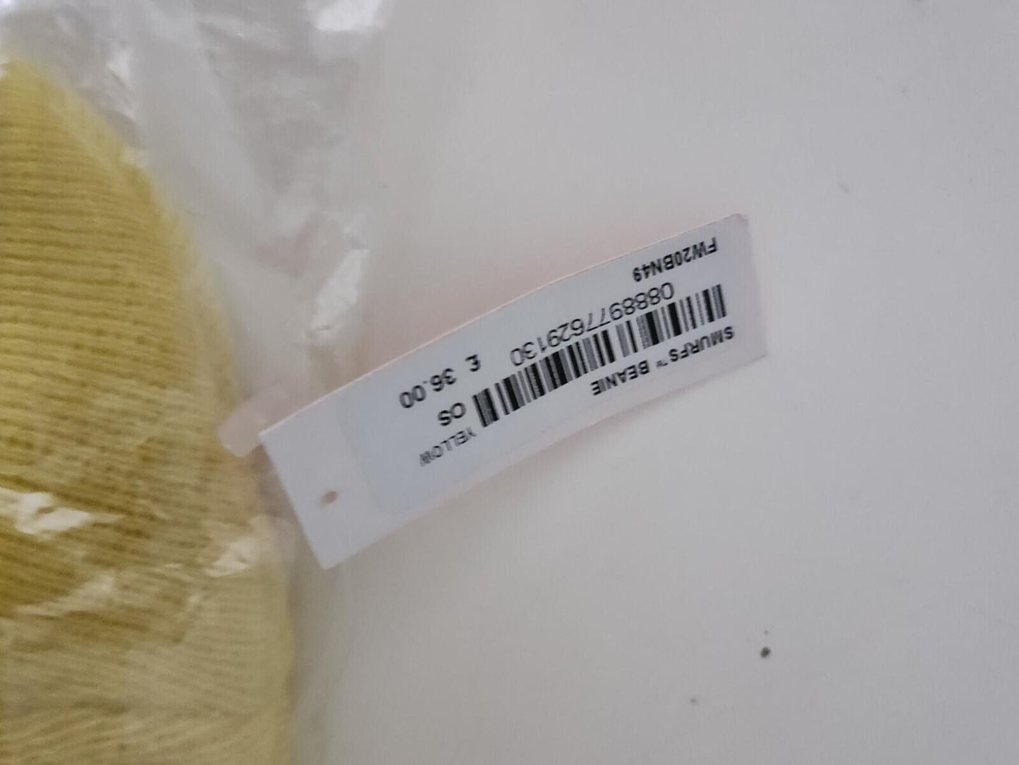FW20 Supreme x Smurfs beanie Yellow Hat New With Tag
