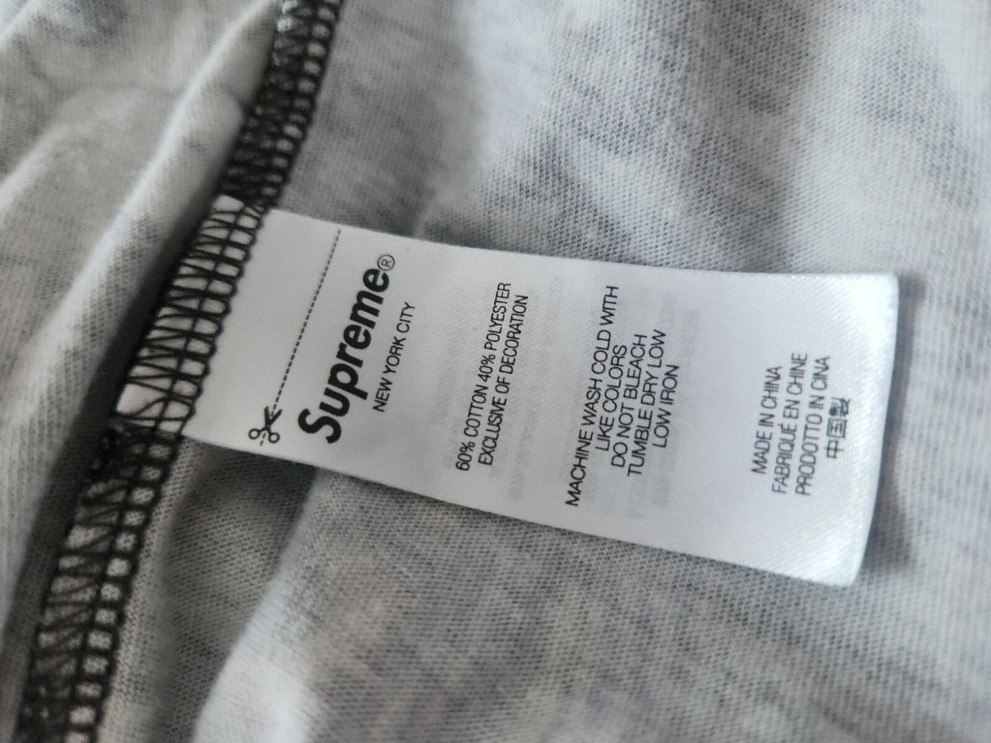 FW24 Supreme x Martine Rose Camiseta manga corta multicolor Talla M