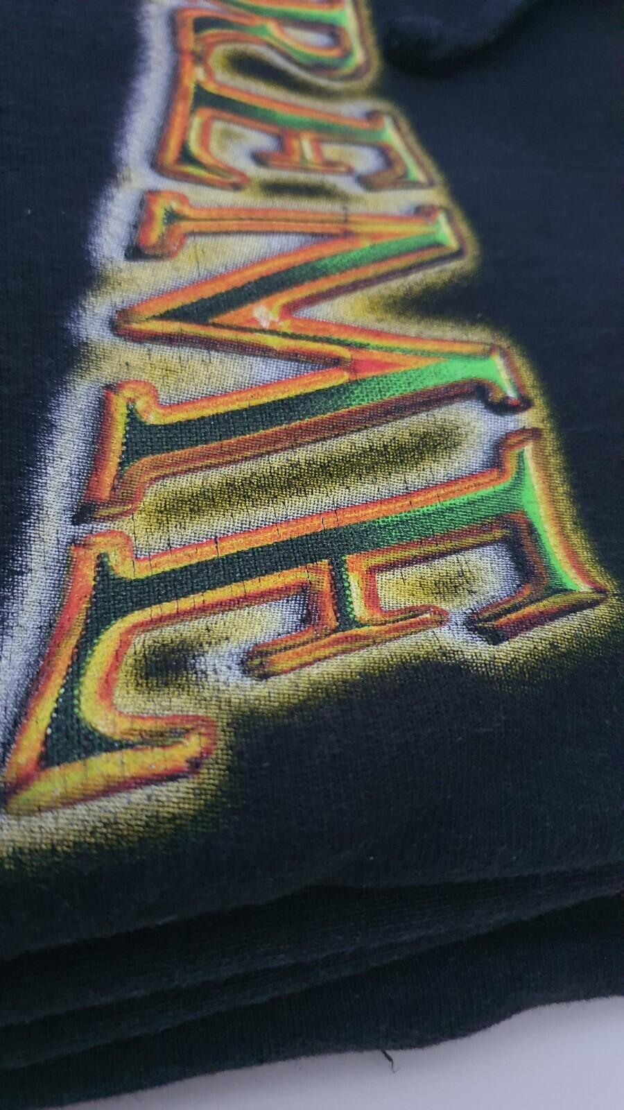 FW16 Supreme Metallic Arc hooded sweatshirt XL hoodie Black