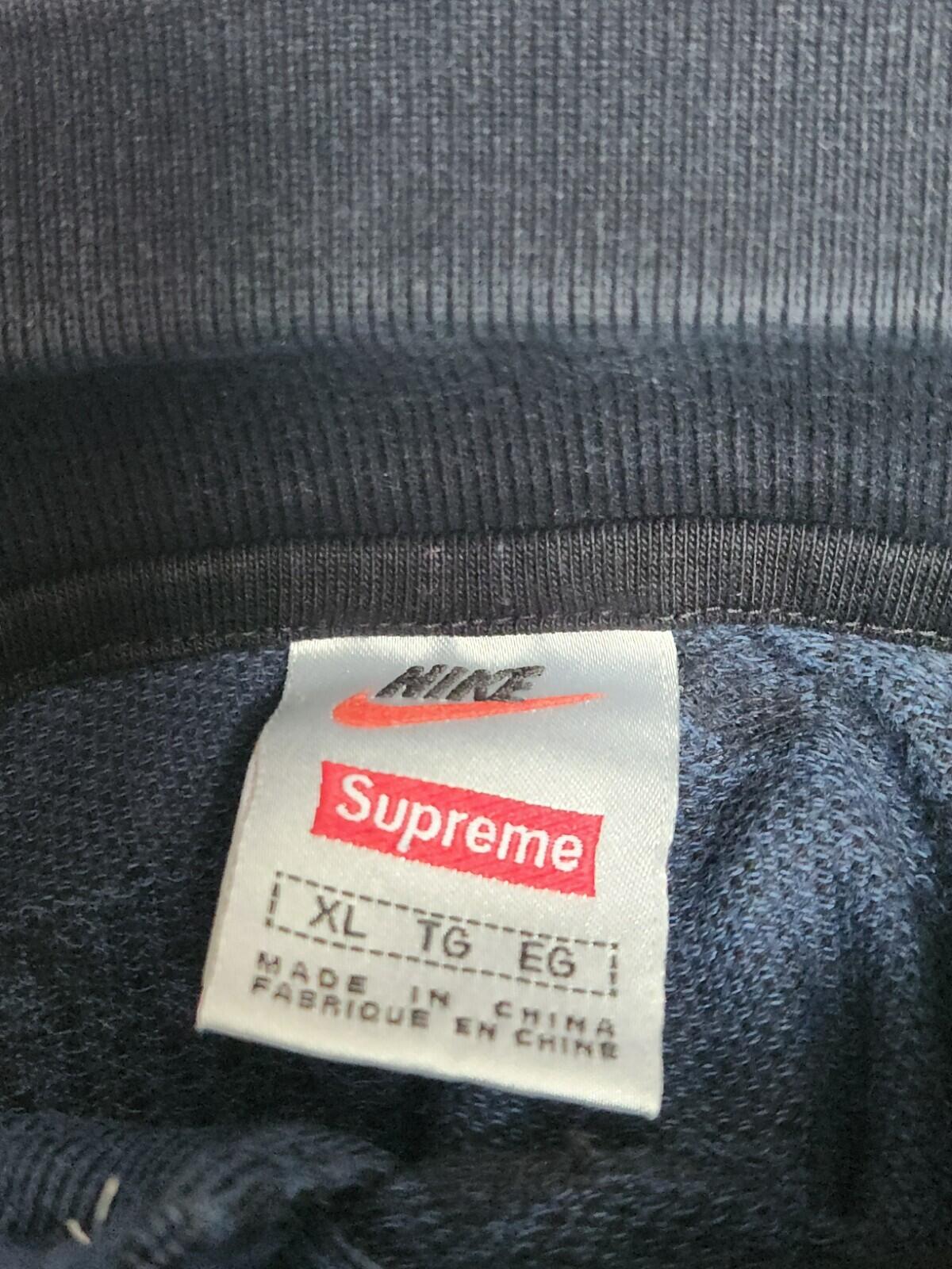 FW18 Supreme x Nike Jacquard Polo shirt DYED IN NAVY size XL