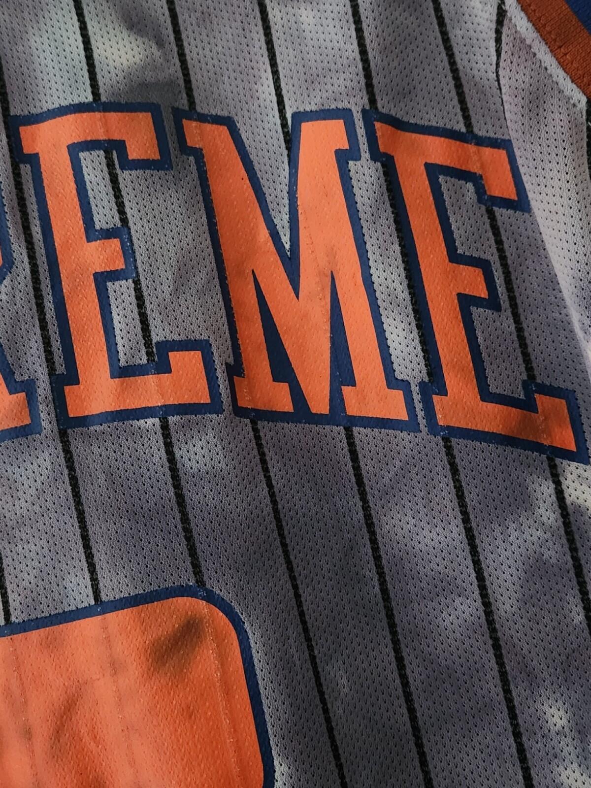FW20 Supreme Dyed Basketball Jersey size M medium mesh