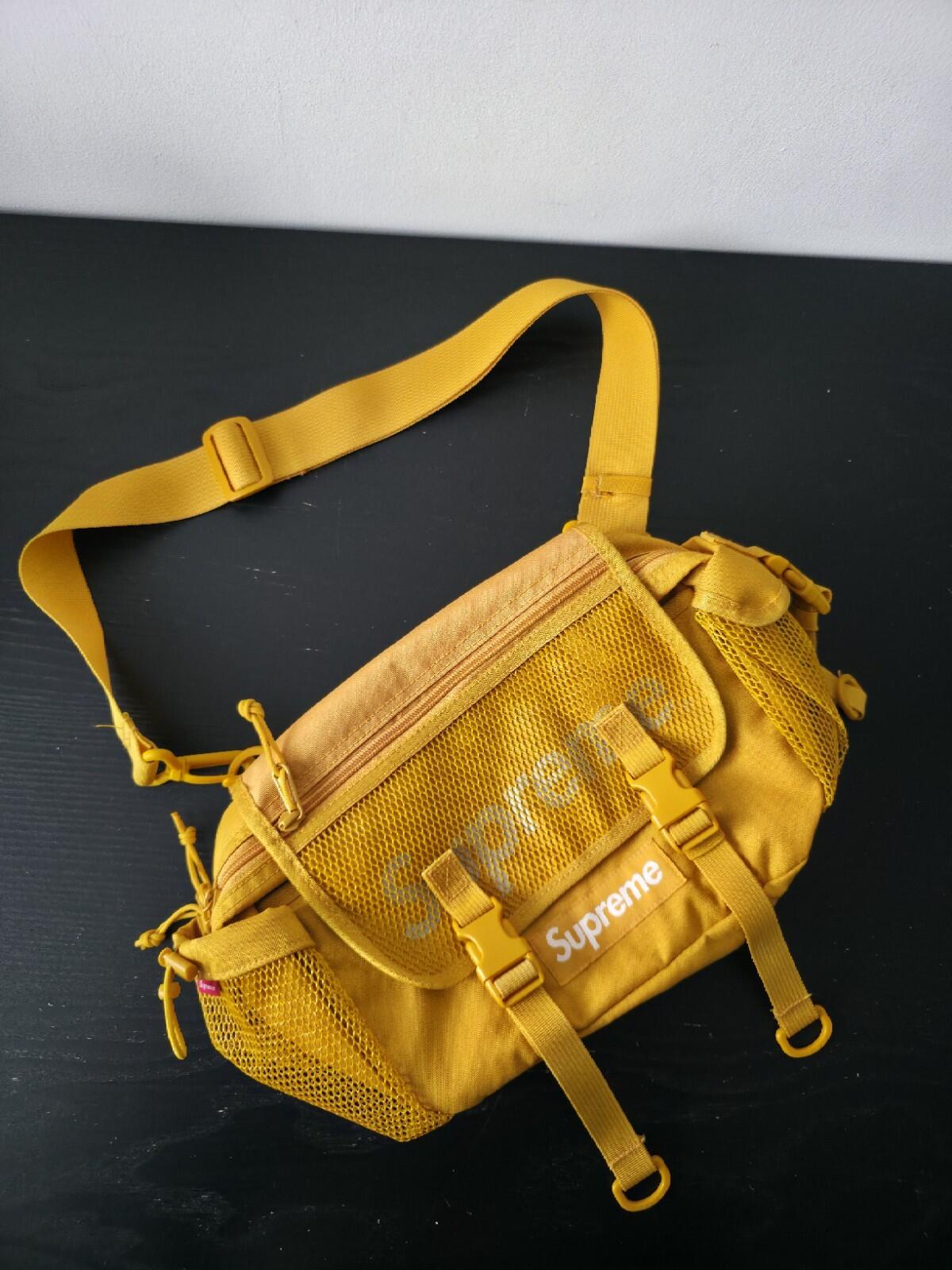 SS20 Supreme Waist Bag Gold