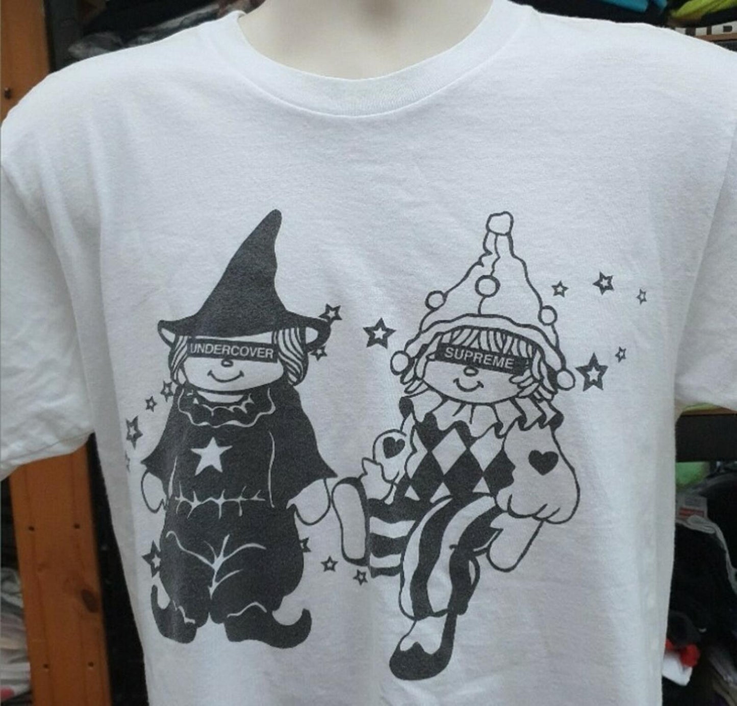 FW16 Supreme x Undercover Dolls Tee talla M mediana camiseta blanca
